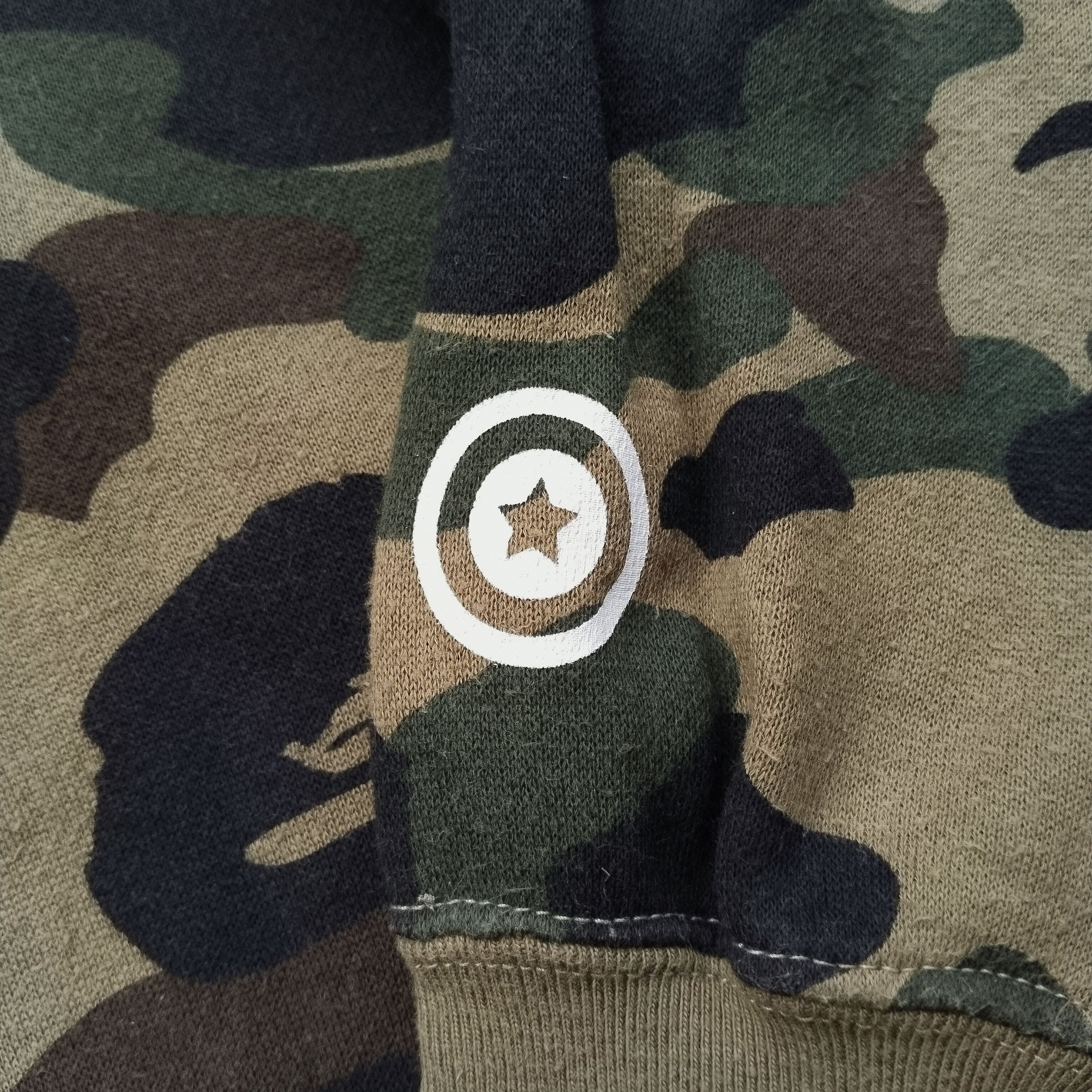Bape Bape Kids Shark Camo Zip Hoodie Size ONE SIZE - 6 Thumbnail