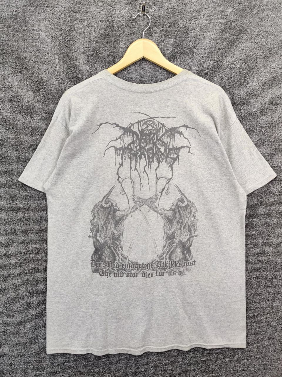 Band Tees Darkthrone Old Star Black Metal Band Tee Tshirt Size US L / EU 52-54 / 3 - 6 Thumbnail