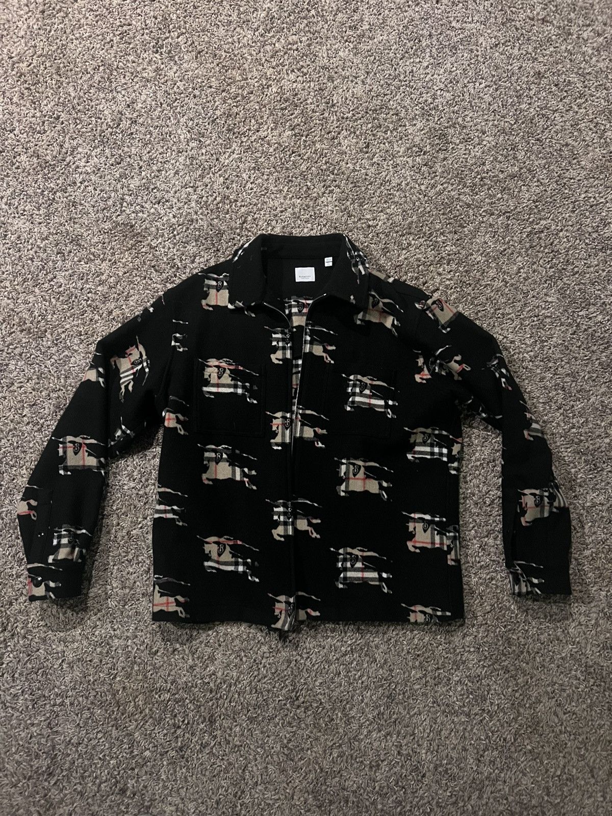 Burberry Burberry Men’s Wool Jacket (SS23/FW23) Size US XL / EU 56 / 4 - 2 Thumbnail