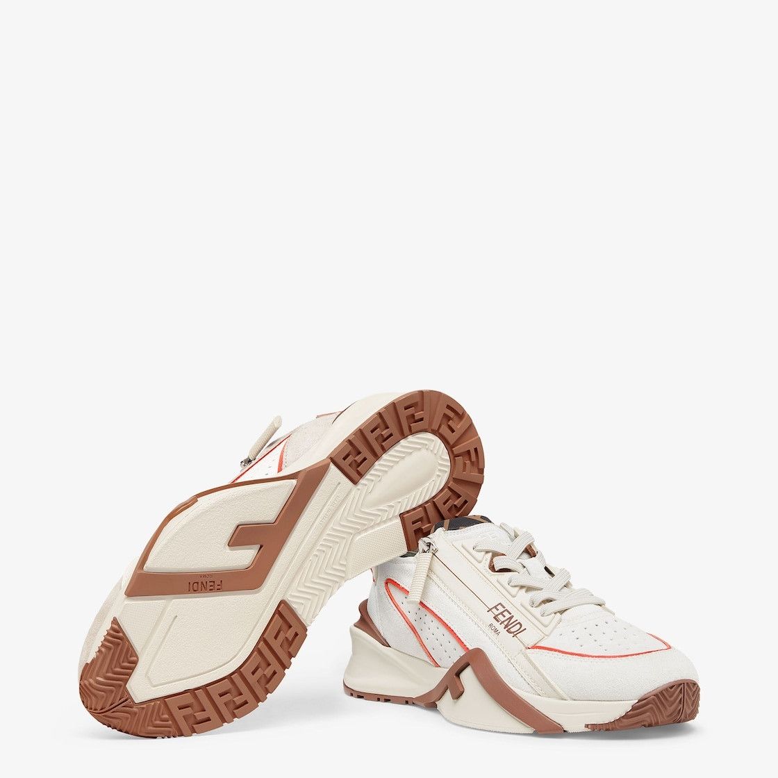 Fendi o1s1wg110425 Sneakers in White Size US 8 / IT 38 - 5 Thumbnail