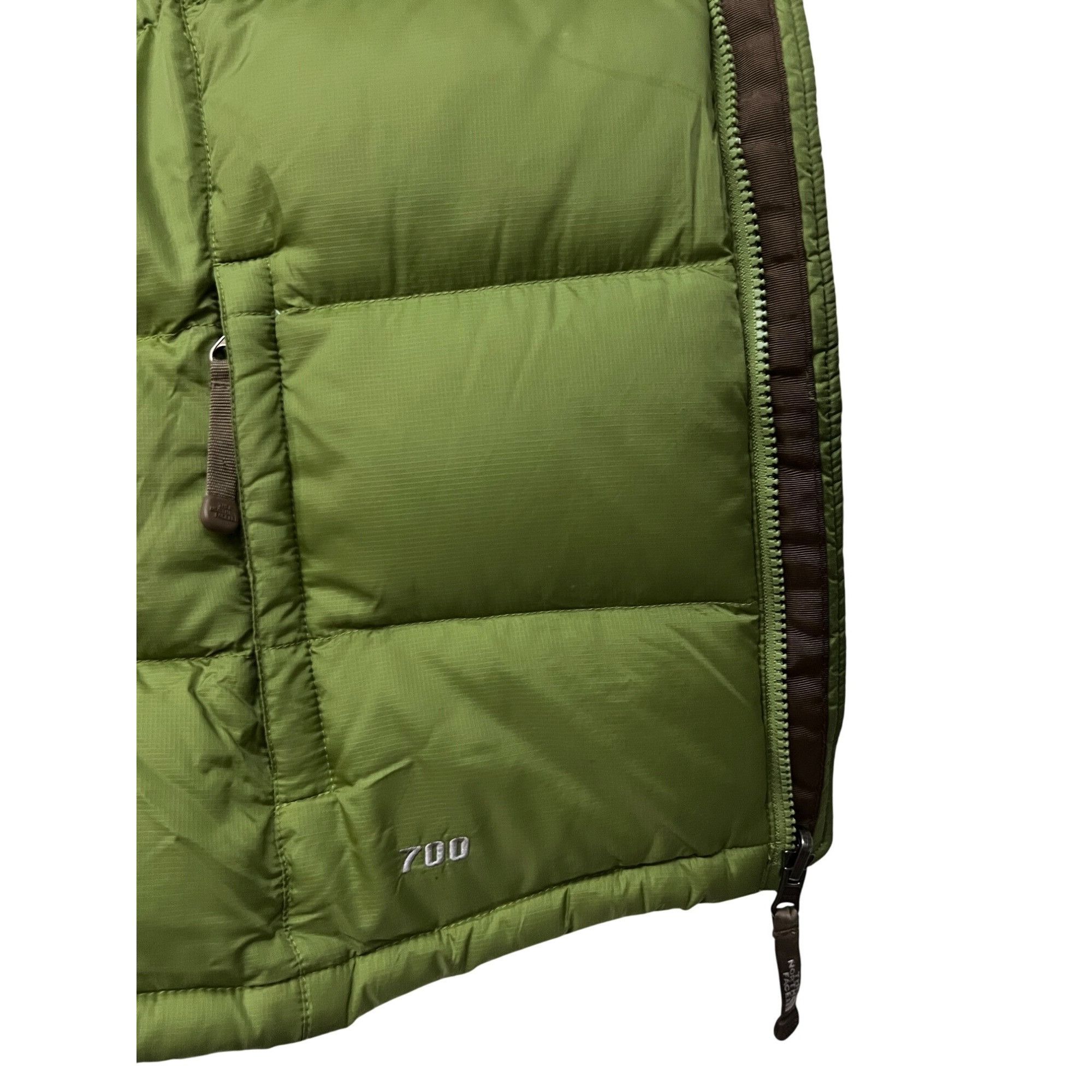 The North Face The North Face Womens Green Zip Up 700 Fill Goose Down Puffe Size S / US 4 / IT 40 - 10 Thumbnail