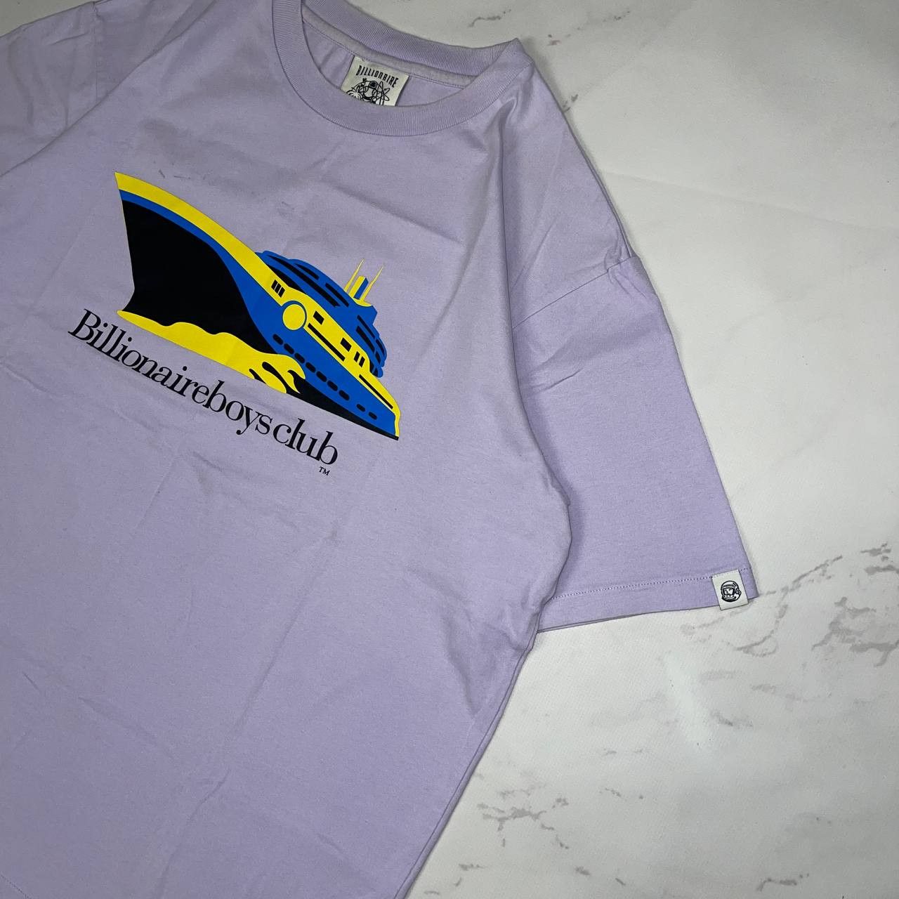 Billionaire Boys Club Billionaire Boys Club Yacht Big Logo T Shirt Sz L Lilac Mens Size US L / EU 52-54 / 3 - 4 Thumbnail