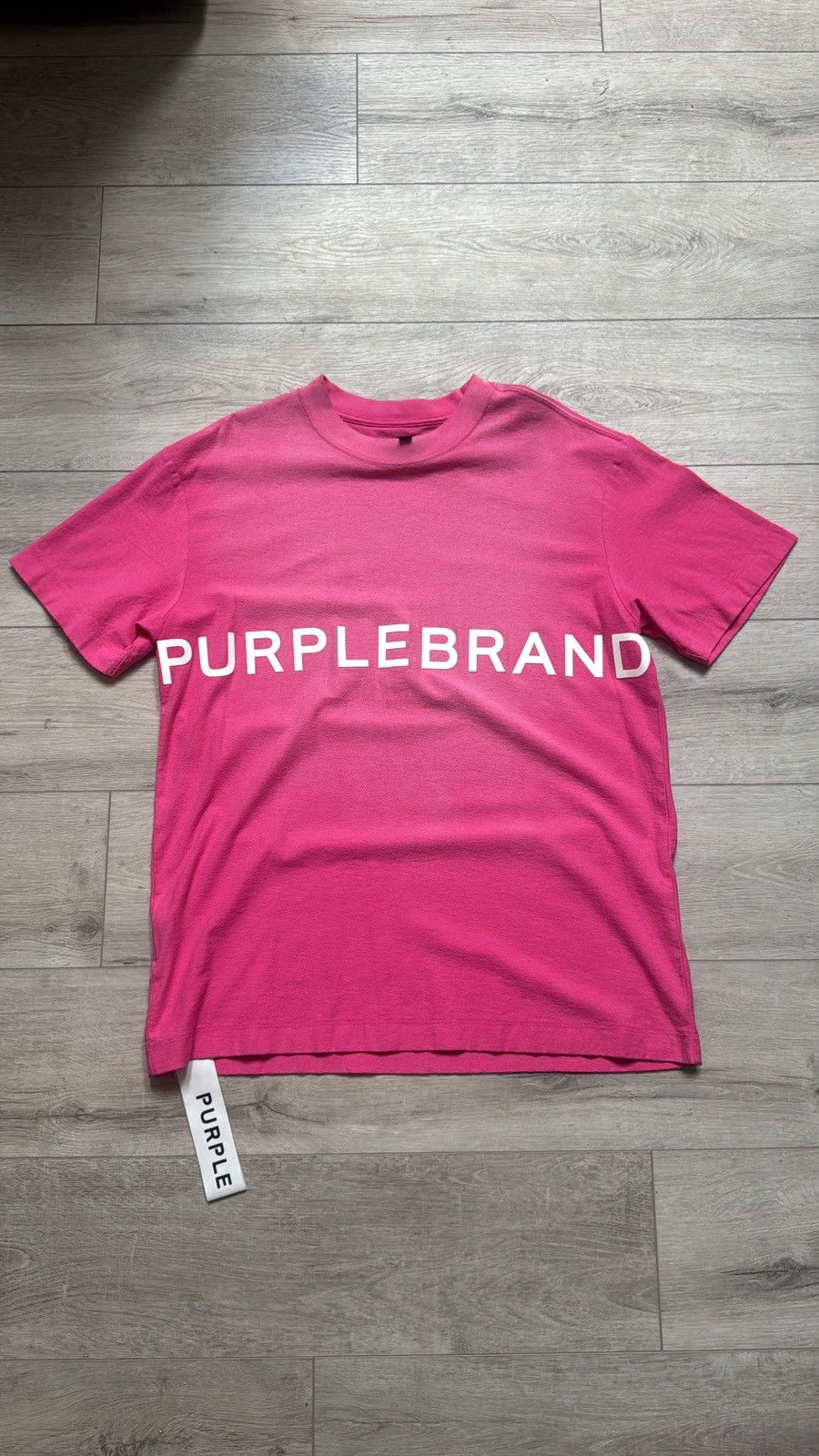 Purple Brand Purple Brand Textured Jersey Tee Size US M / EU 48-50 / 2 - 1 Thumbnail