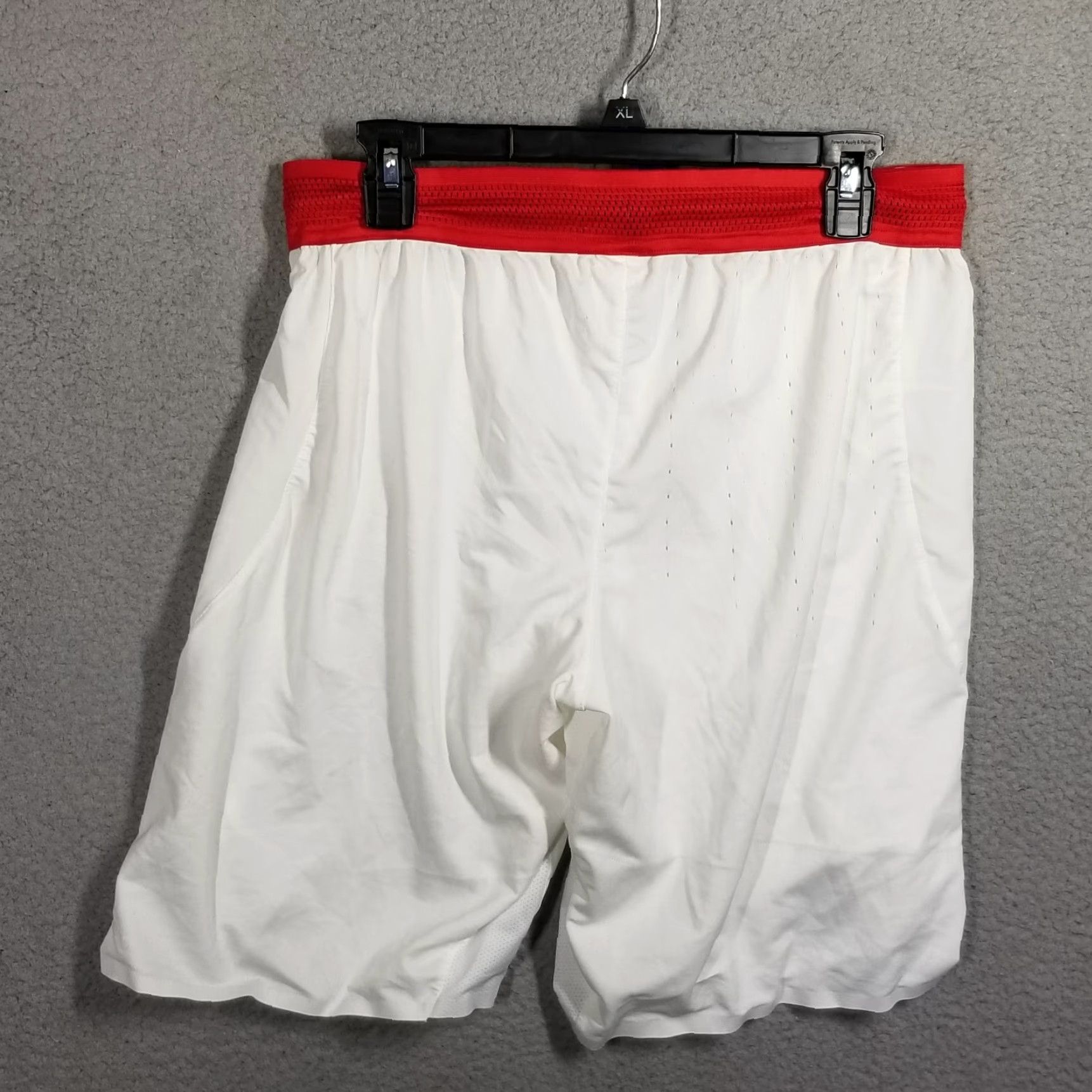 Nike Nike Mens Team Issue Basketball Shorts Made in USA Size 34 Length 34 In Waist 34 In New Color White 100% Polyester Cotton Jersey Regular Size US 34 / EU 50 - 2 Thumbnail