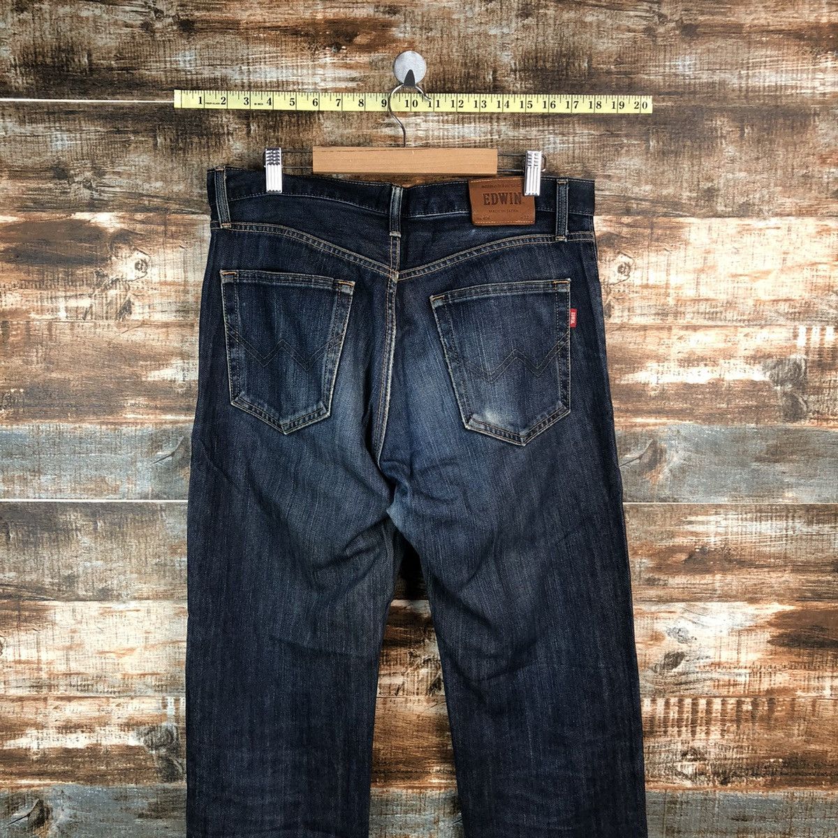 Edwin Edwin Blue faded Denim Pants #A1416 Size US 32 / EU 48 - 15 Thumbnail