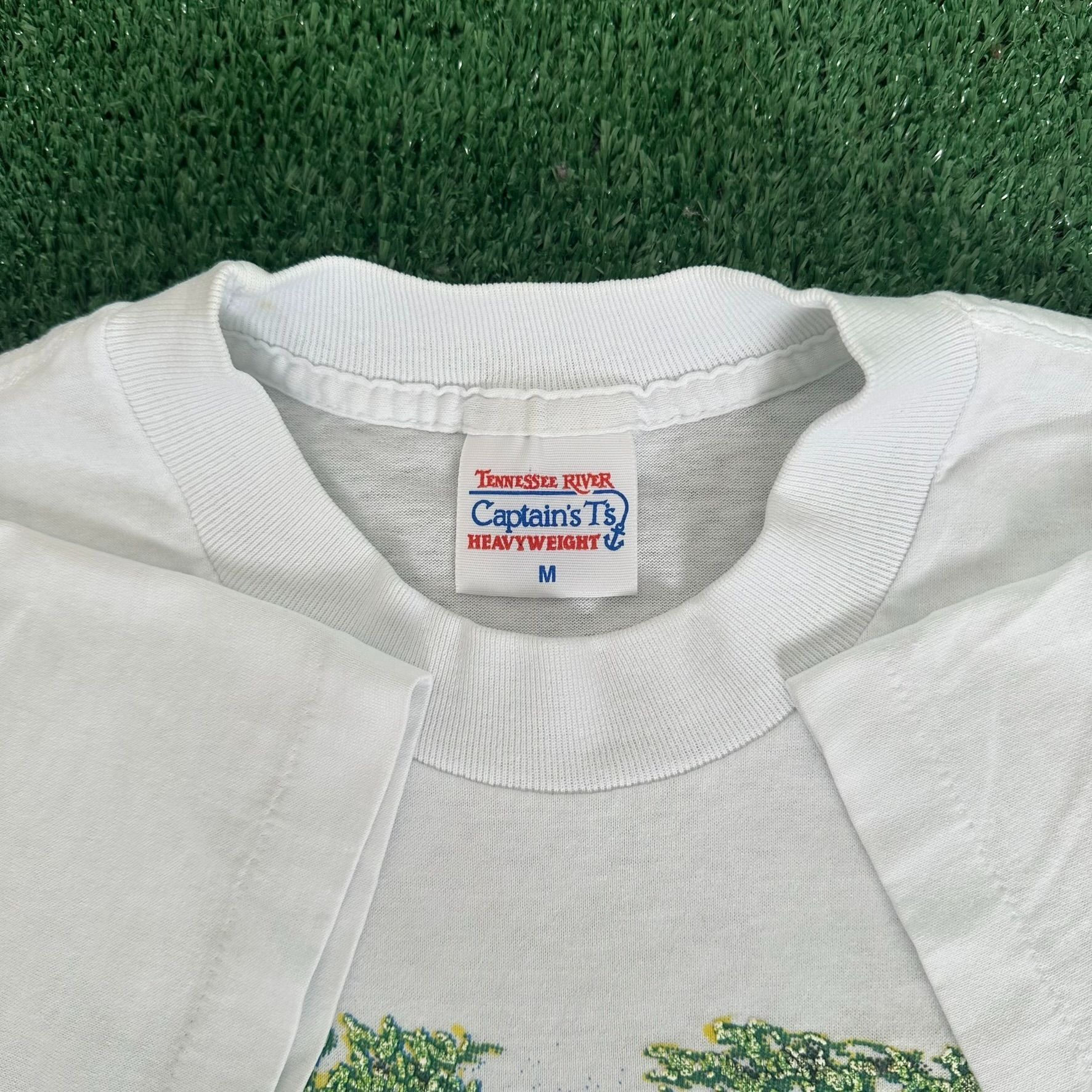 Vintage Vintage 80s Plantation House T-Shirt Louisiana Single Stitch Size US M / EU 48-50 / 2 - 4 Thumbnail