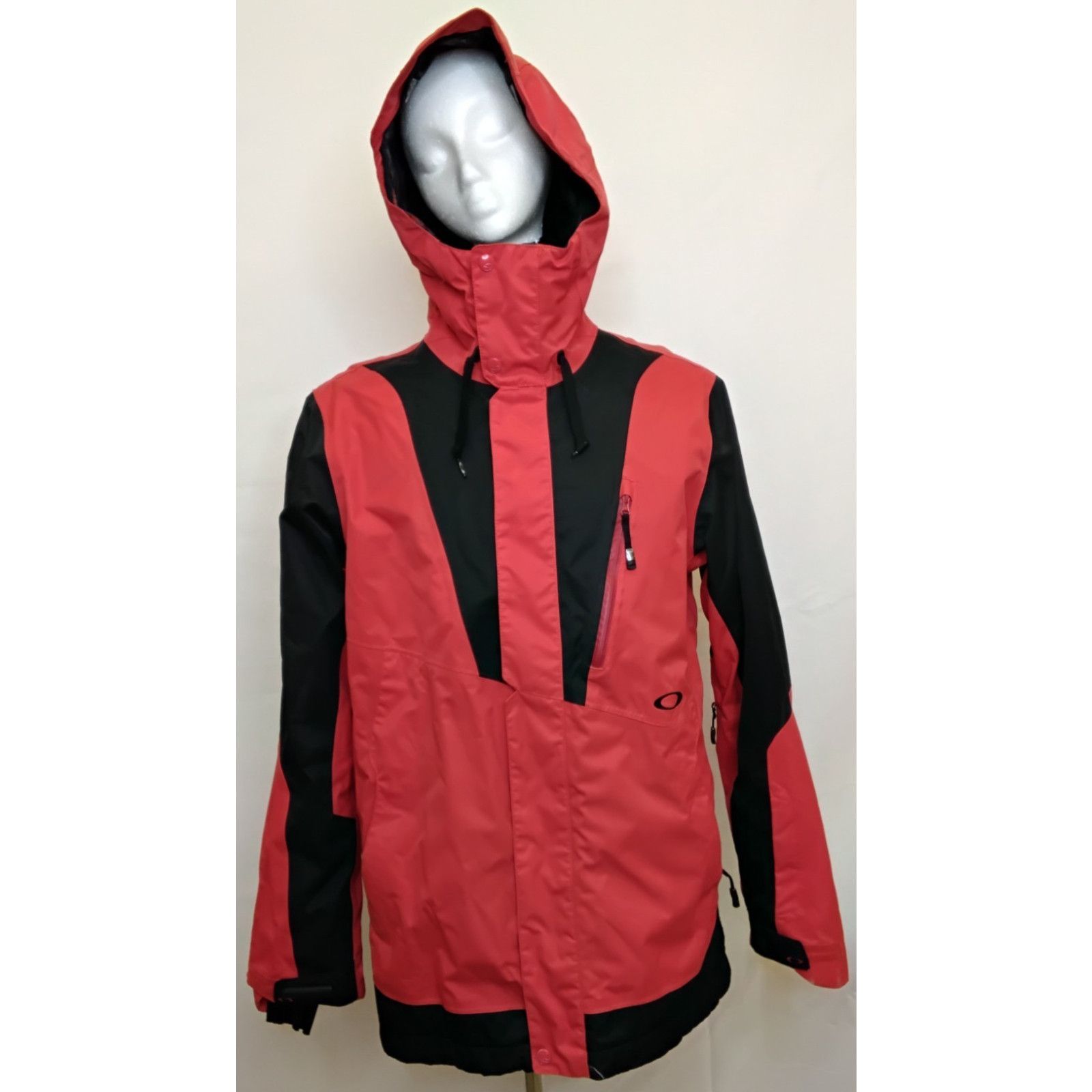 Oakley Oakley Pro Rider Series Ski Jacket Men's L Red/Black Hooded Size US L / EU 52-54 / 3 - 2 Thumbnail