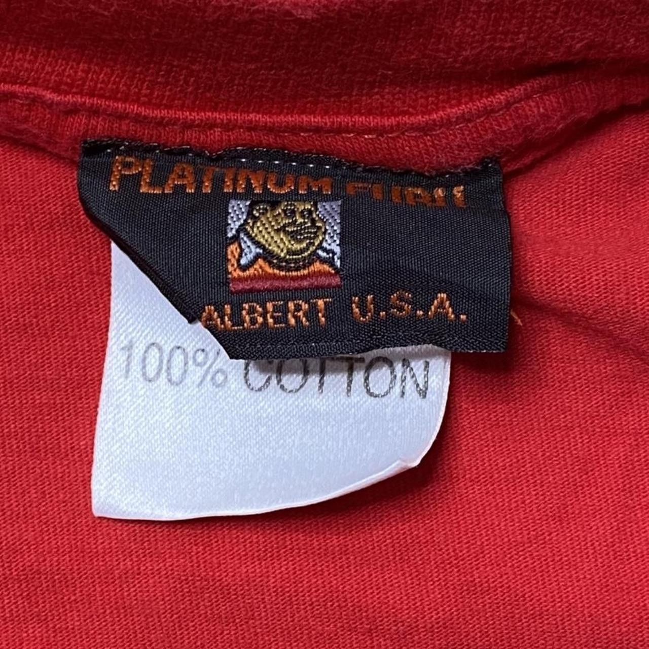 Fubu Vintage FUBU Platinum Red Hip Hop Basketball Tee Size XL Size US XL / EU 56 / 4 - 3 Thumbnail