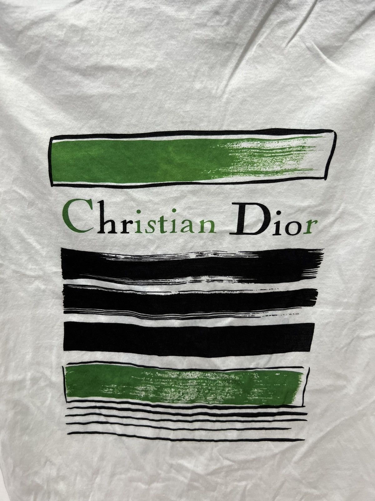 Dior Christian Dior Spell Out Polo Shirt Size US M / EU 48-50 / 2 - 3 Thumbnail