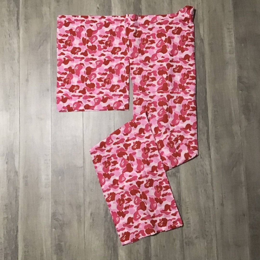 Bape 2001 BAPE Japanese Yukata ABC camo Pink Kimono a bathing ape Size S / US 4 / IT 40 - 3 Thumbnail