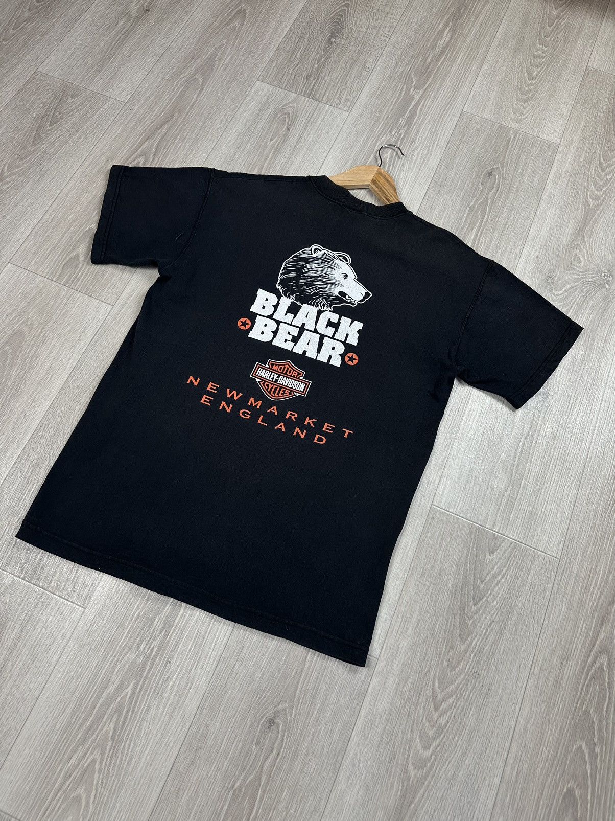 Harley Davidson Vintage Harley Davidson T-Shirt Black Bear 1995 Size US M / EU 48-50 / 2 - 8 Thumbnail