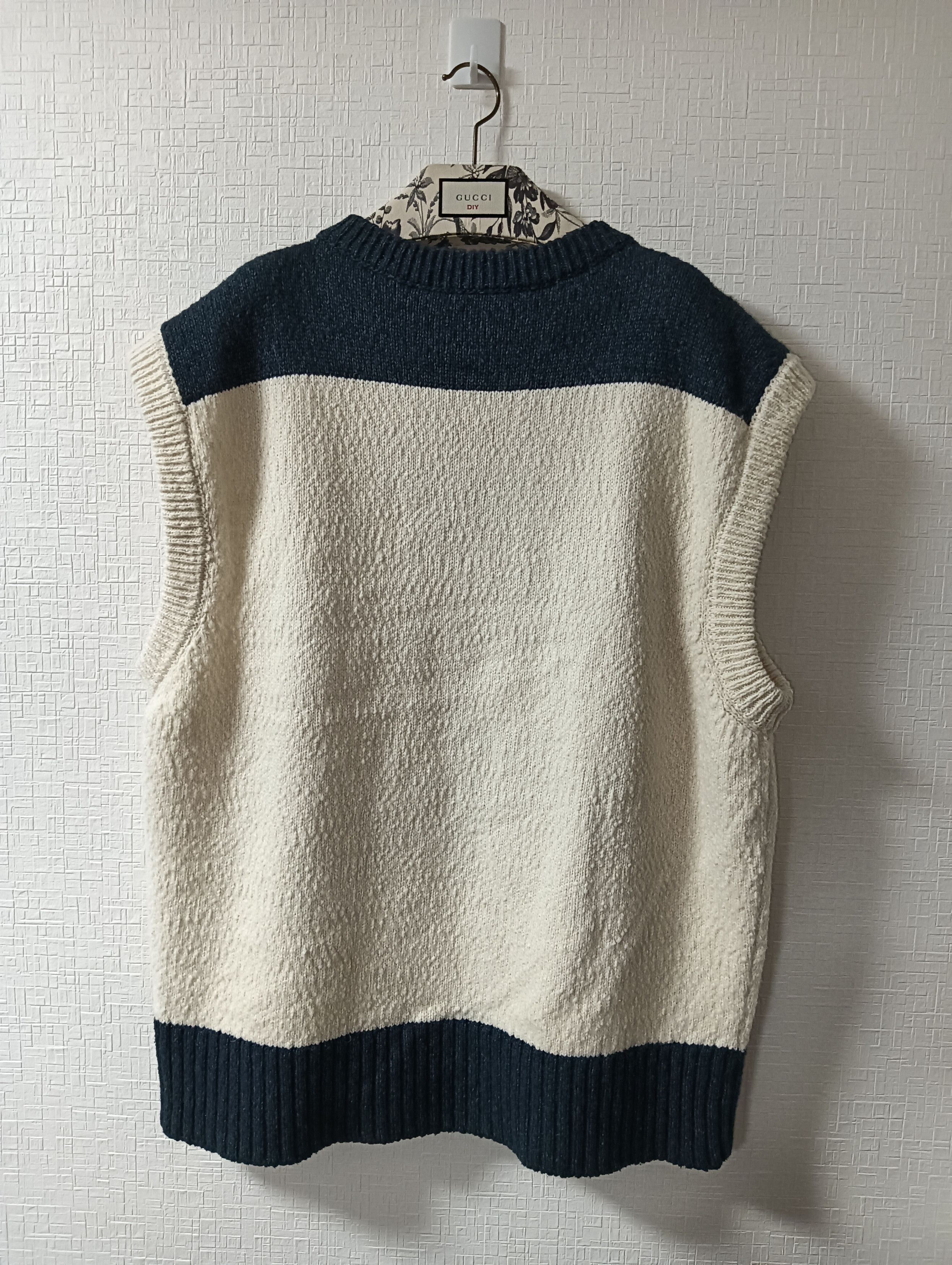 DENIM TEARS × Dior 'Dior Tears' Sleeveless Sweater Size US XL / EU 56 / 4 - 2 Thumbnail