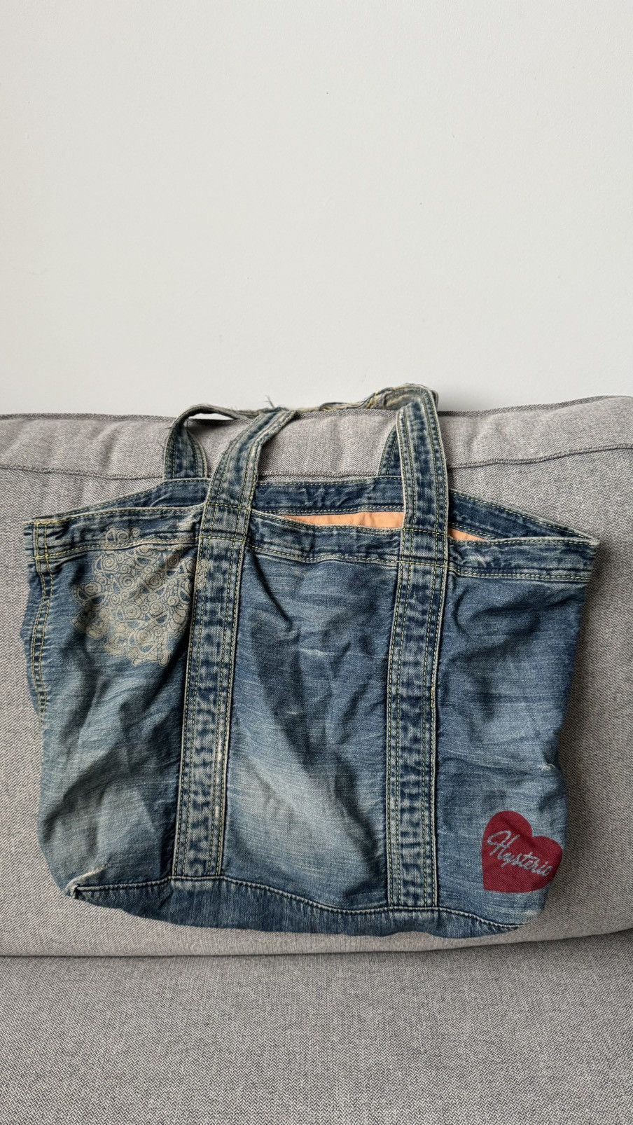 Hysteric Glamour Hysteric Glamour Denim Tote Bag Size ONE SIZE - 7 Thumbnail