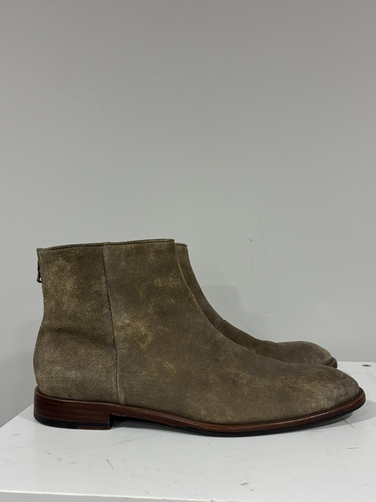 John Varvatos NYC Backzip boot Size 11.5 Size US 11.5 / EU 44-45 - 6 Thumbnail