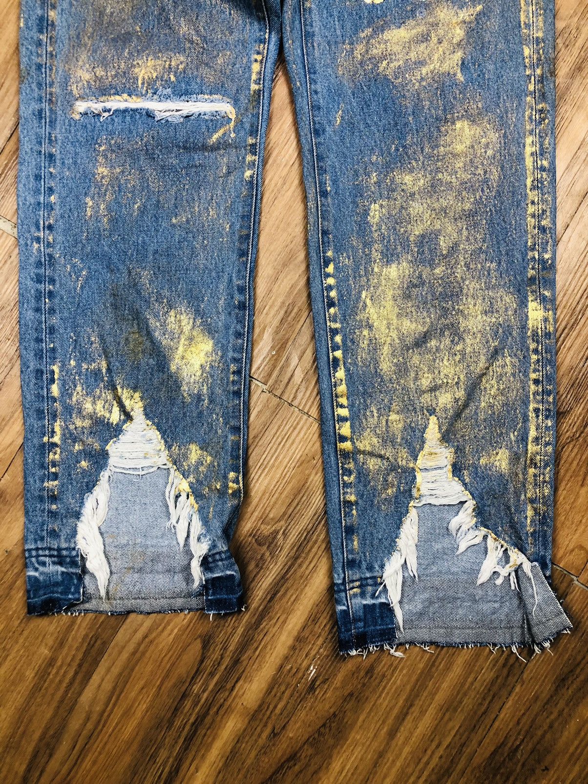 Other Bonum Distressed Jeans (37) Size US 34 / EU 50 - 4 Thumbnail
