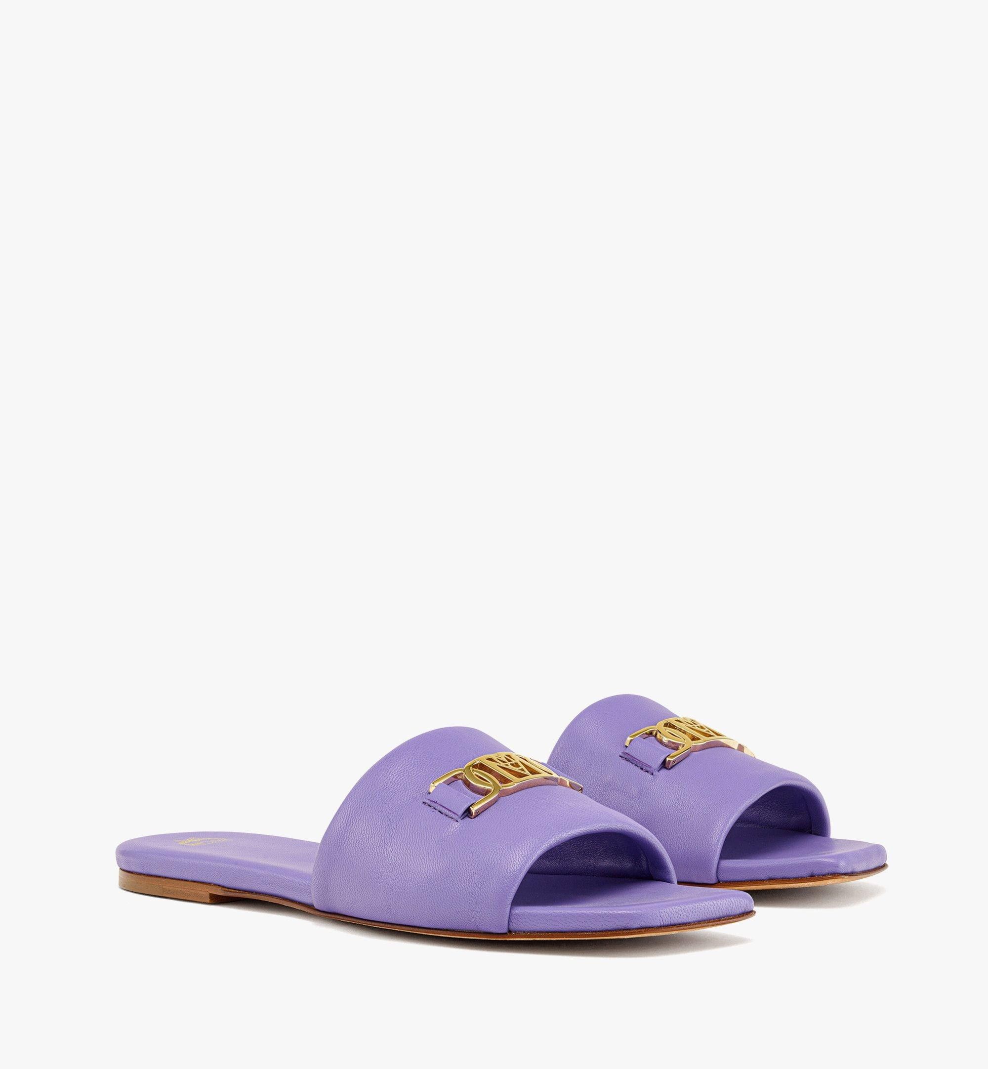 MCM o1mt1gz0125 Slides in Purple Size US 6 / IT 36 - 1 Thumbnail