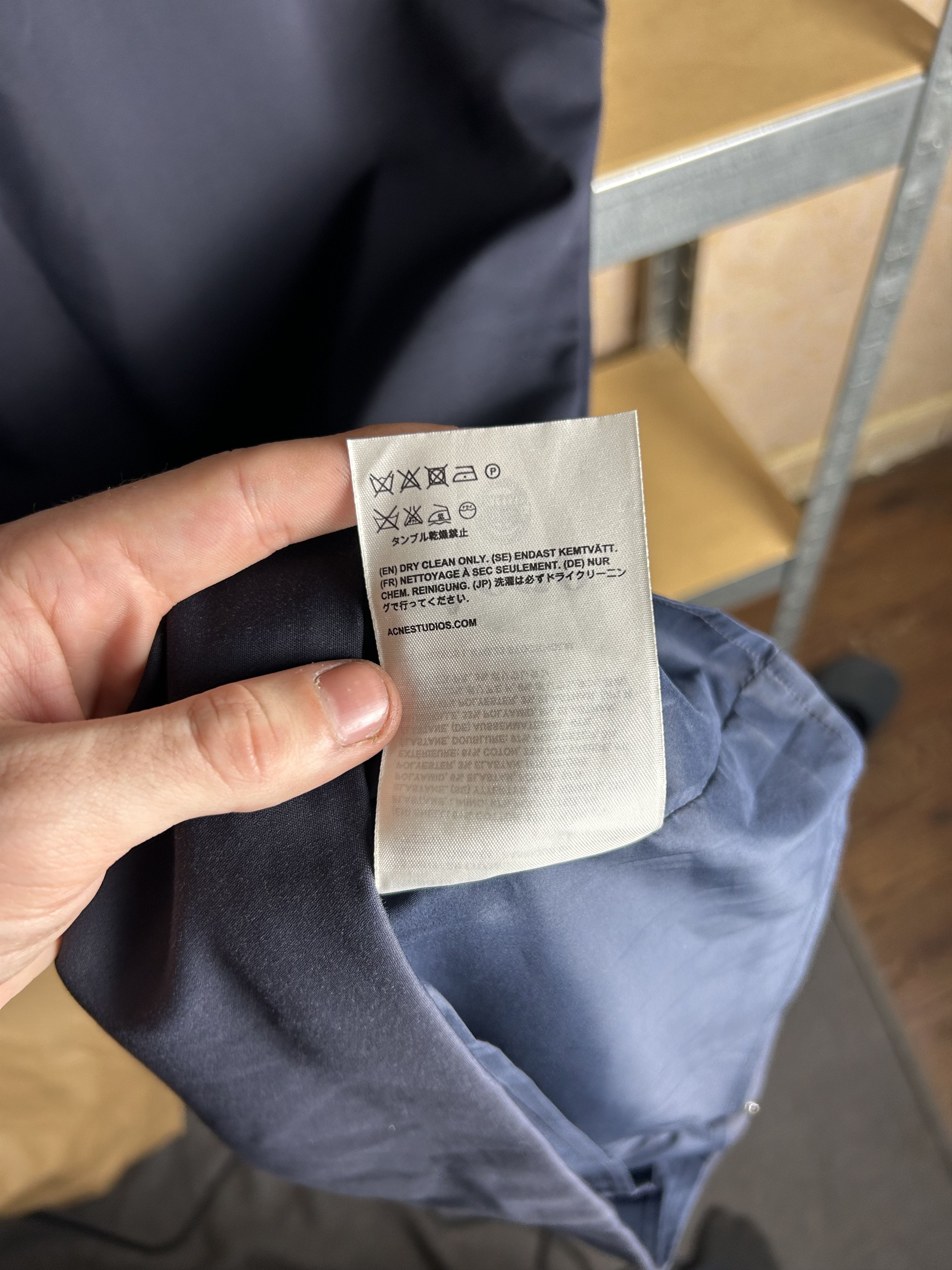 Acne Studios Vintage Acne Studios Swing LT Tech Navy Dress Size XS / US 0-2 / IT 36-38 - 15 Thumbnail