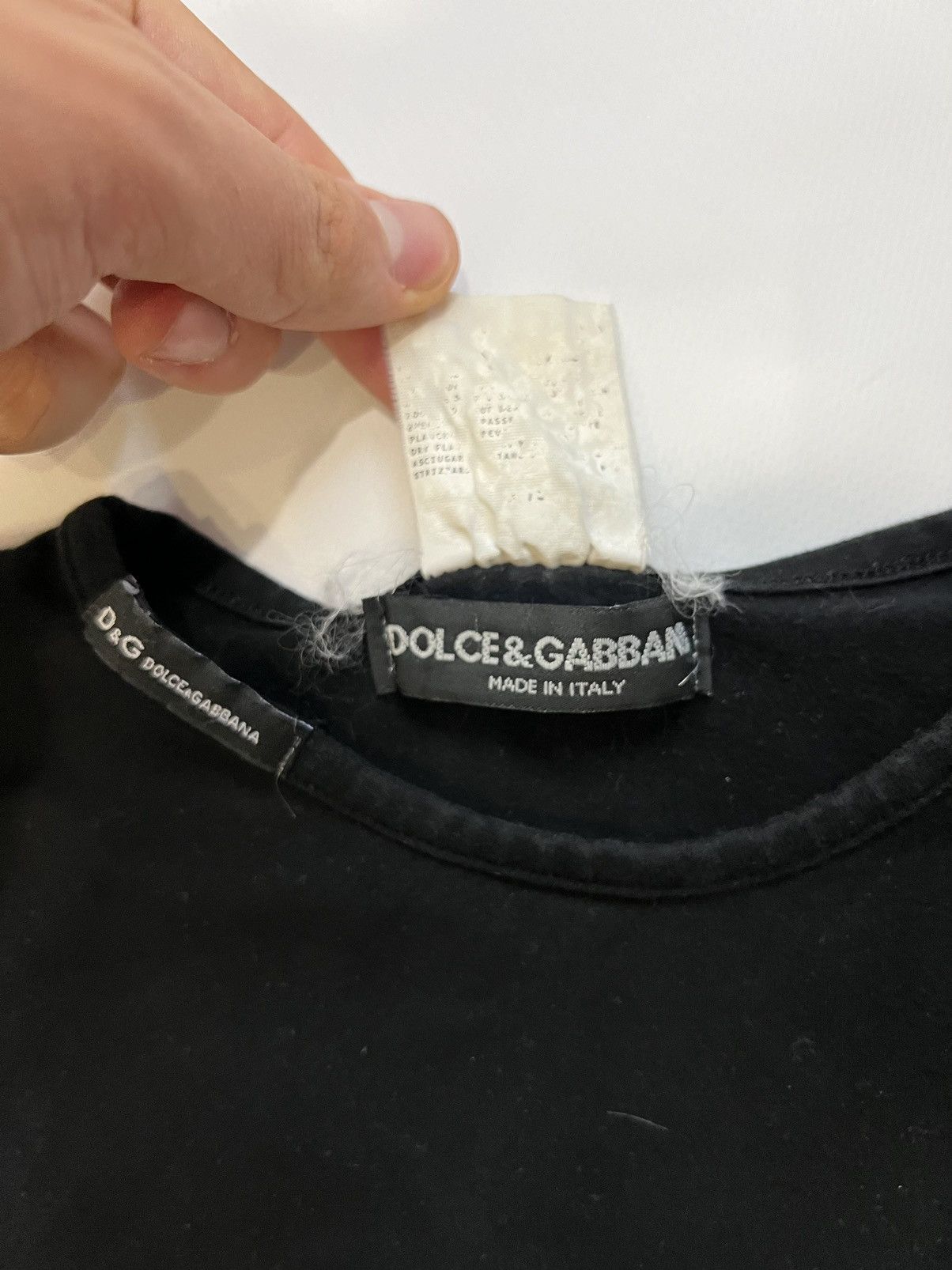 Dolce & Gabbana Vintage Dolce Gabbana D&G Black Sweatshirt Avant Garde Size US S / EU 44-46 / 1 - 6 Thumbnail