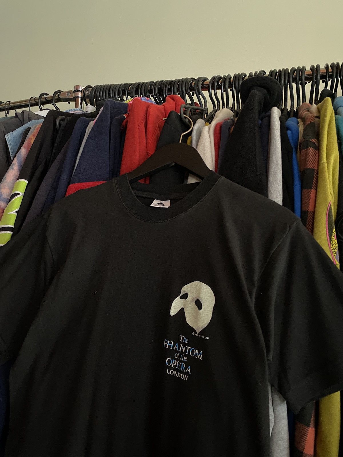 Vintage THE PHANTOM OF THE OPERA LONDON VINTAGE T-SHIRT KANYE STYLE Size US M / EU 48-50 / 2 - 2 Thumbnail