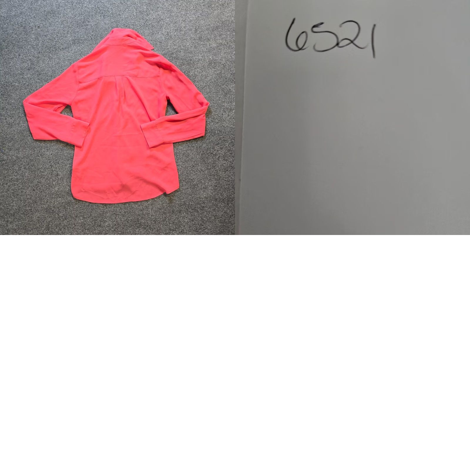 Express Express Shirt Women XS Pink Portofino Sheer Button Front Long Sleeve Career Size XS / US 0-2 / IT 36-38 - 8 Thumbnail
