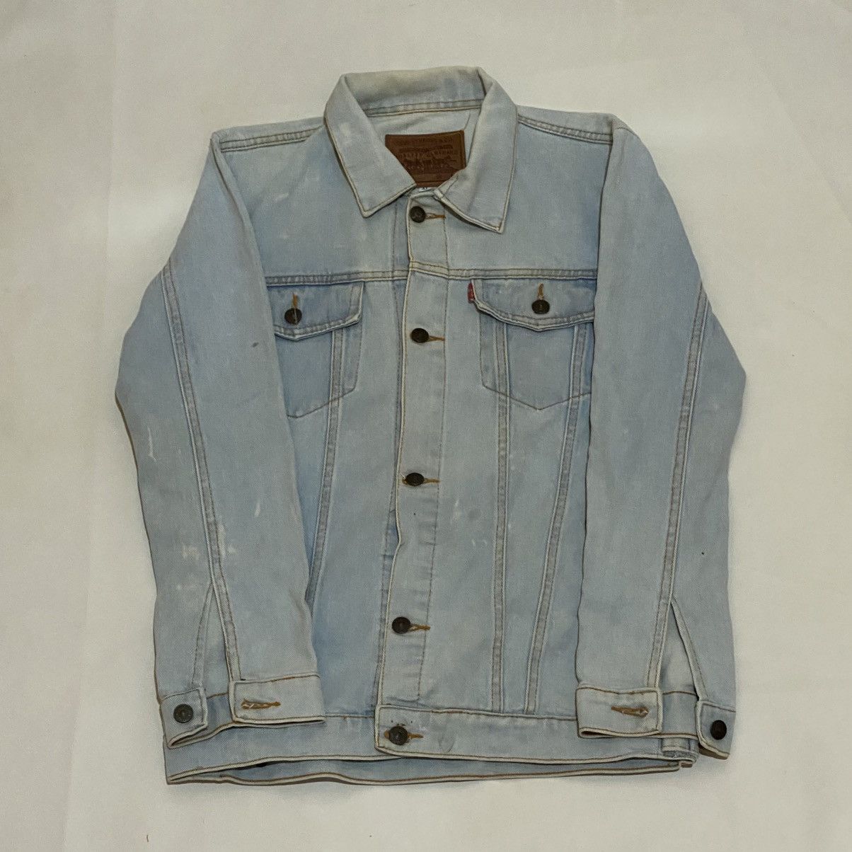 Levi's Levi's Jacket Denim Unisex Hand Painting Owl Head Size US M / EU 48-50 / 2 - 2 Thumbnail