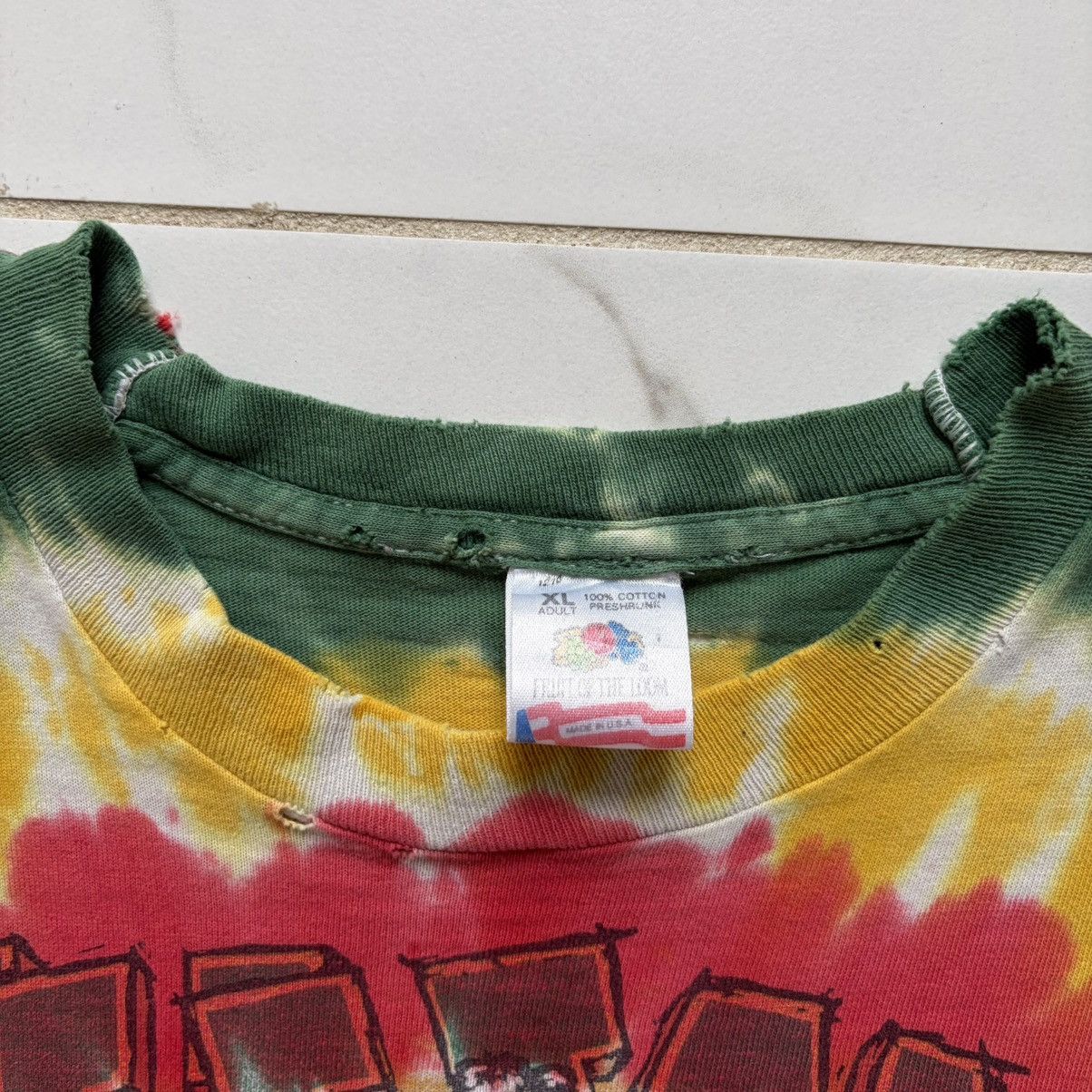 Fruit Of The Loom Vintage 1996 Lithuania Basketball Olympics Grateful Dead Tee Size US XL / EU 56 / 4 - 3 Thumbnail