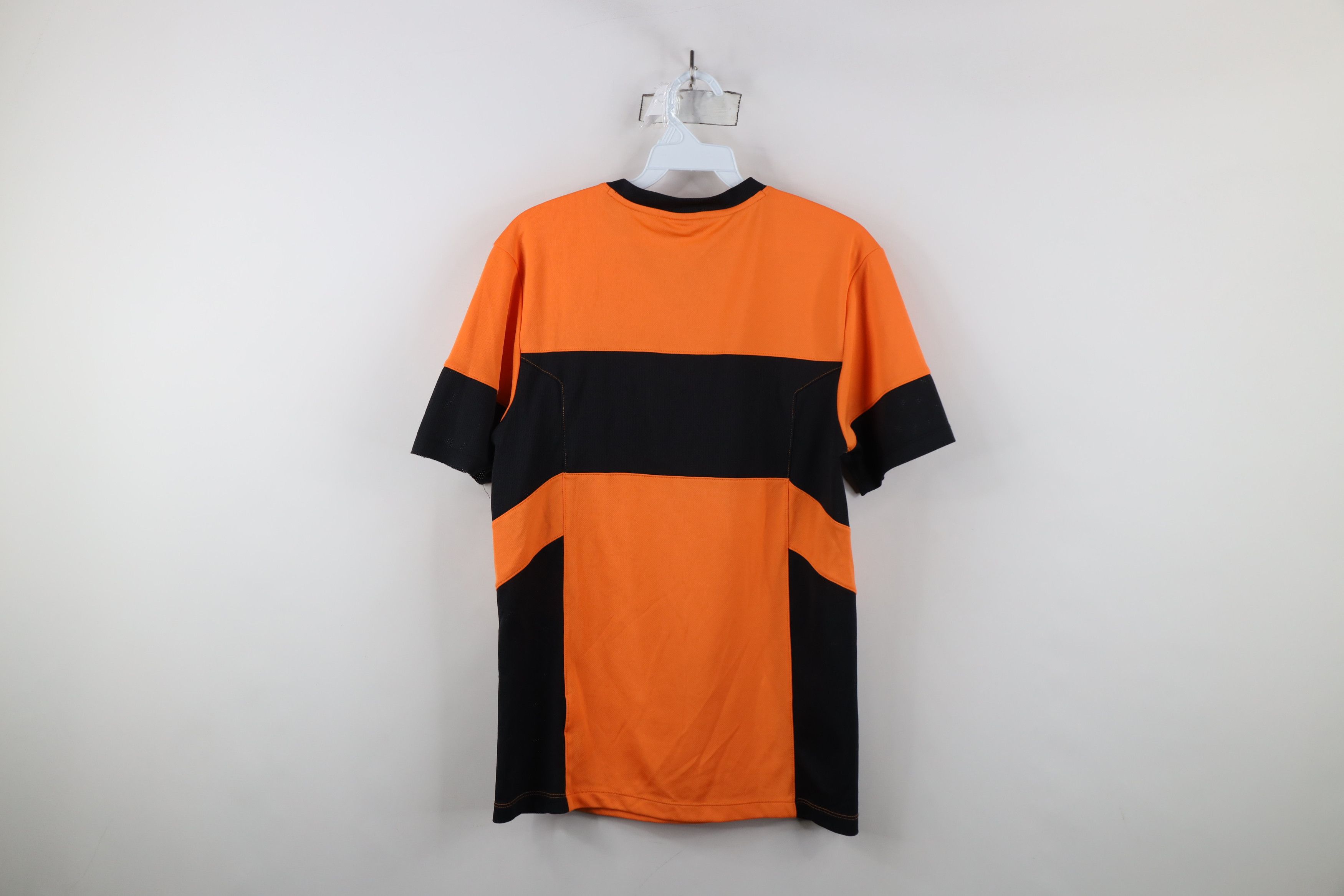 Nike × Vintage Vintage Nike Total 90 Scott Mini Swoosh Soccer Jersey Orange Size US S / EU 44-46 / 1 - 11 Thumbnail