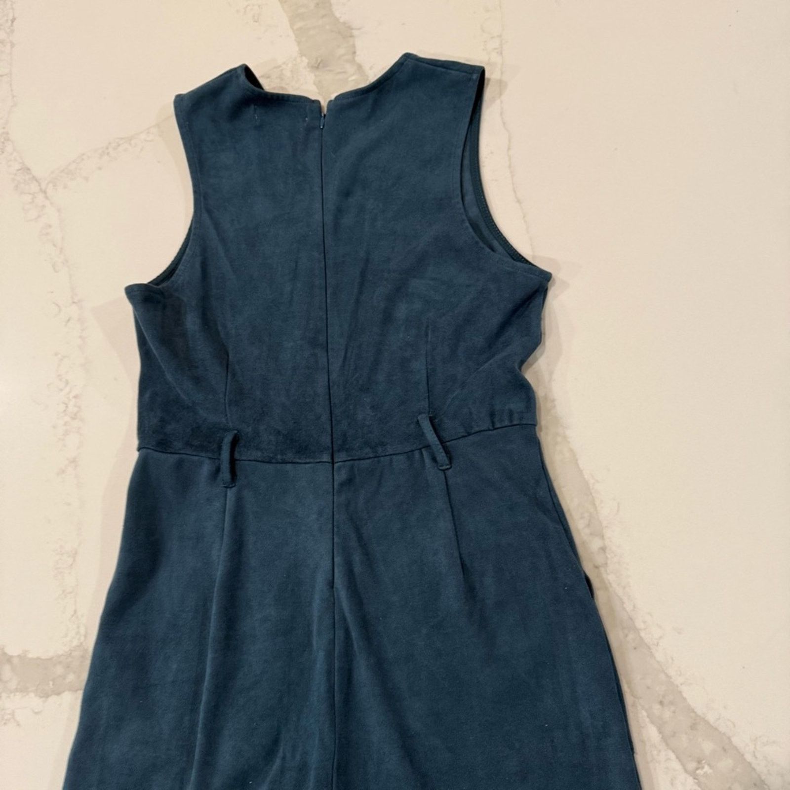 Anthropologie Anthropologie Bishop And Young Vegan Suede Jumpsuit Womens M Size 30" / US 8 / IT 44 - 9 Thumbnail