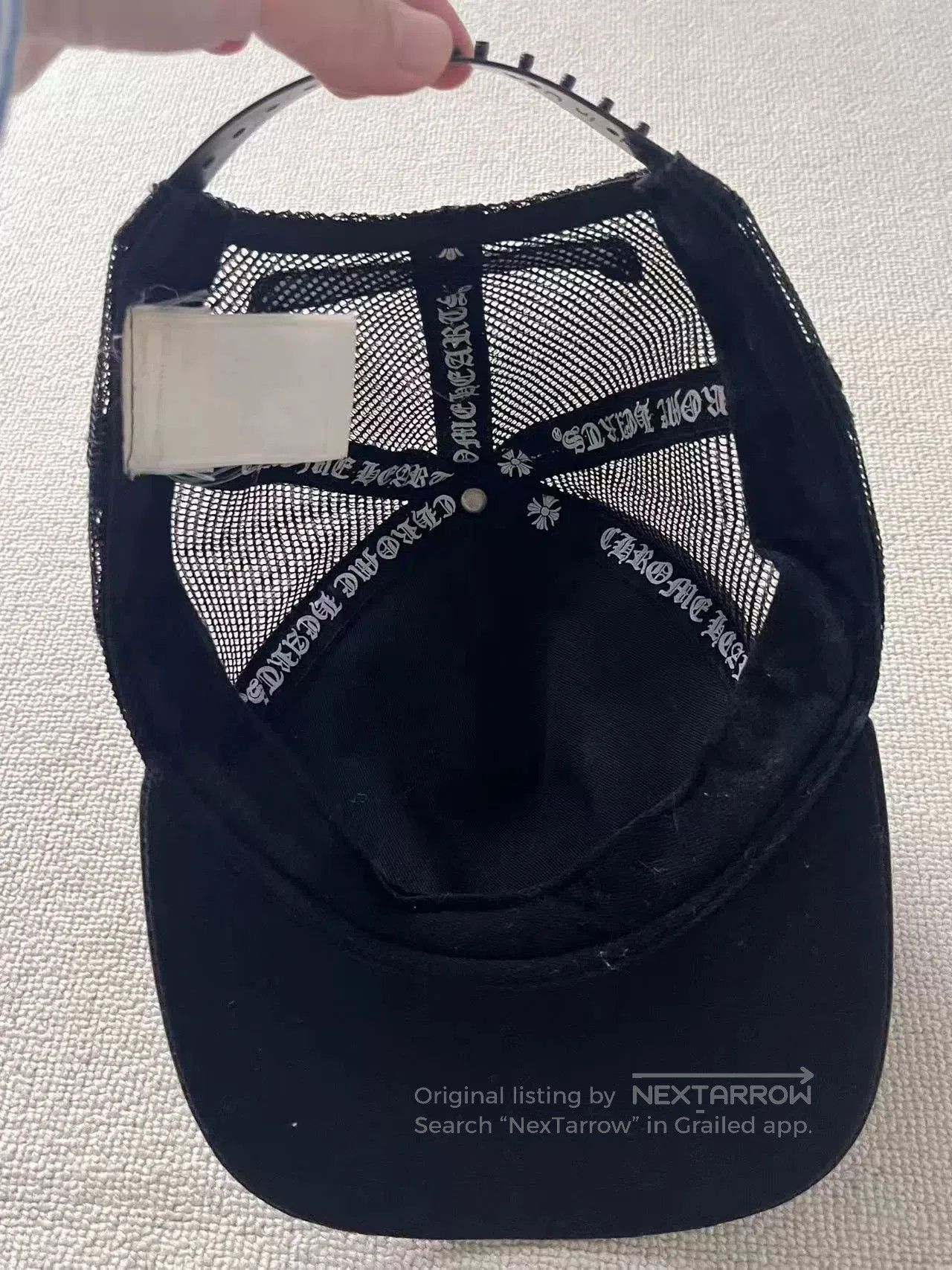 Chrome Hearts chrome hearts cross embroidered baseball cap. Size ONE SIZE - 4 Thumbnail