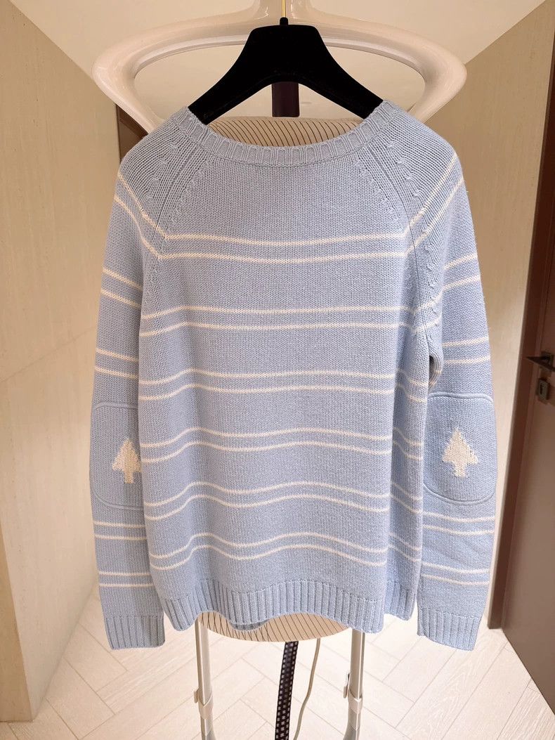 Loro Piana LORO PIANA Christmas tree cashmere sweater Size L / US 10 / IT 46 - 7 Thumbnail