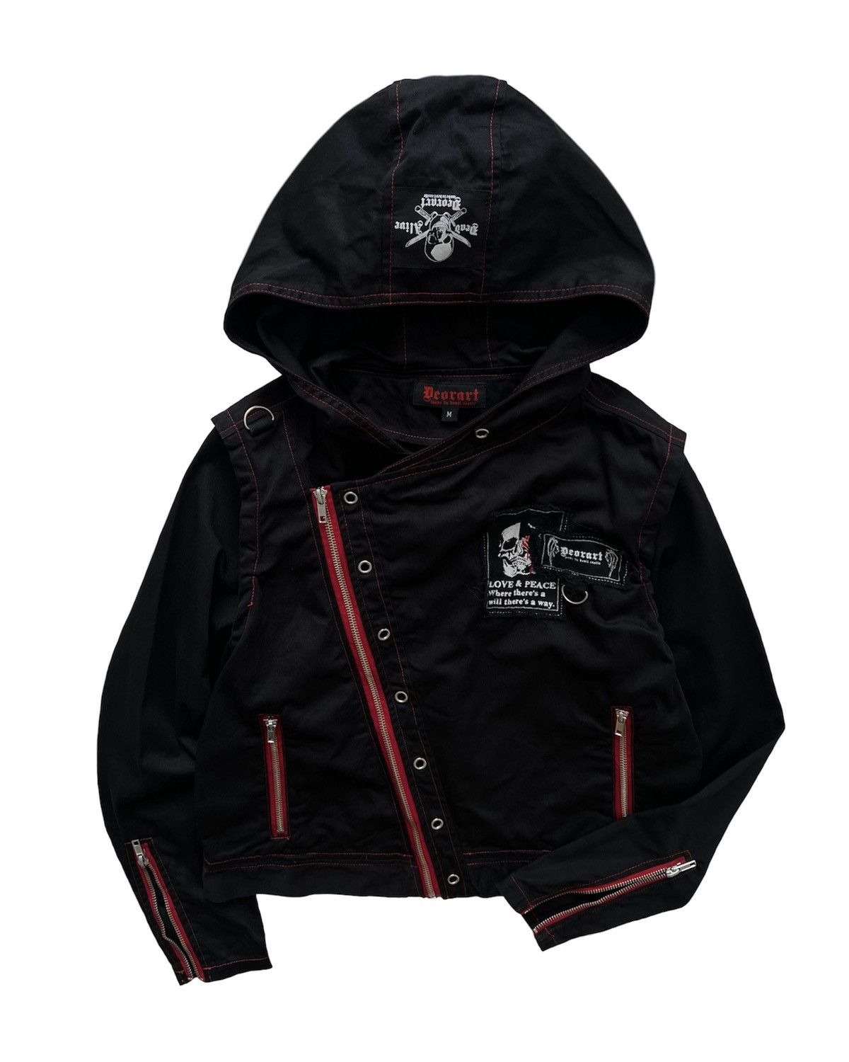 Japanese Brand Deorart PUNK ROCK JACKET Size M / US 6-8 / IT 42-44 - 4 Thumbnail