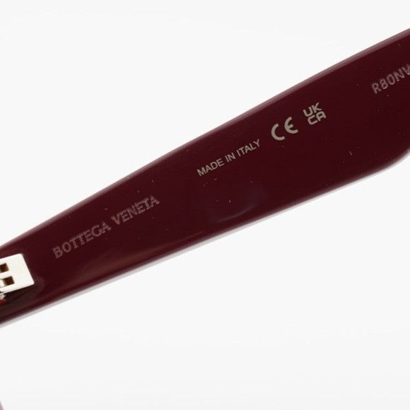 Bottega Veneta Bottega Veneta BV1215O 004 Eyeglasses Burgundy 50mm Cat Eye Size ONE SIZE - 4 Thumbnail