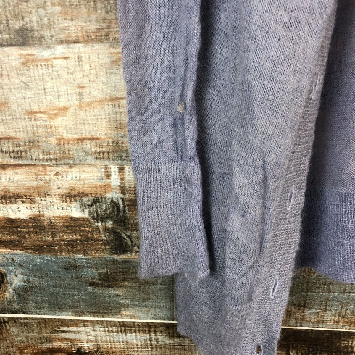 Japanese Brand Laura Ashley London Purple Cardigan Knitwear #A2226 Size S / US 4 / IT 40 - 7 Thumbnail
