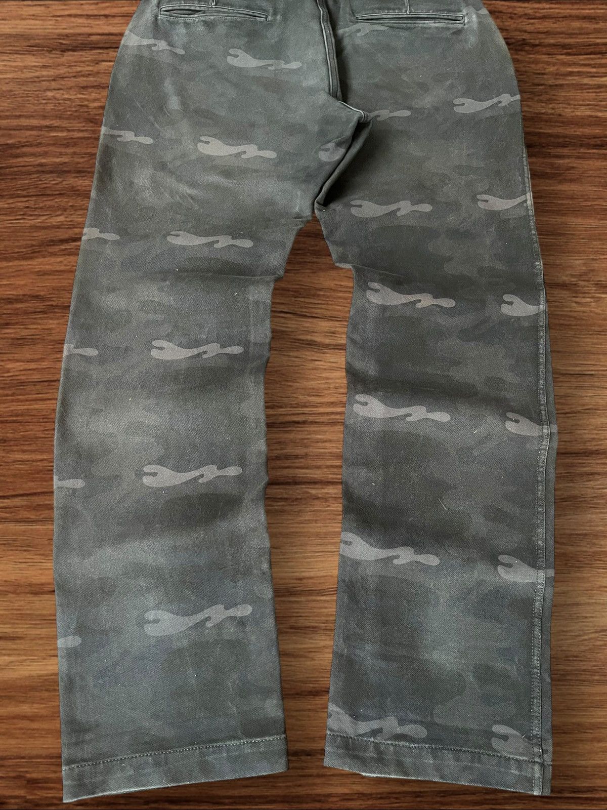 Hypebeast Vintage Japanese Brand Back Number Camo Stretchable Pants Size US 32 / EU 48 - 8 Thumbnail