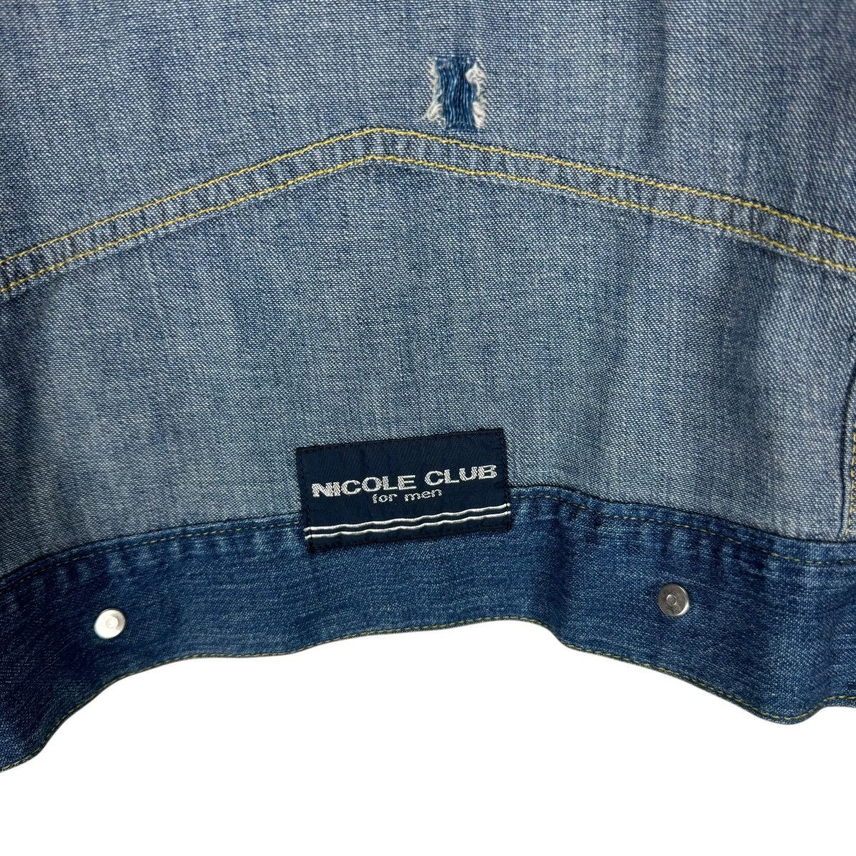 Nicole Club ☀️NICOLE CLUB FOR MEN NATIVE DENIM TYPE 3 JACKET Size US M / EU 48-50 / 2 - 7 Thumbnail
