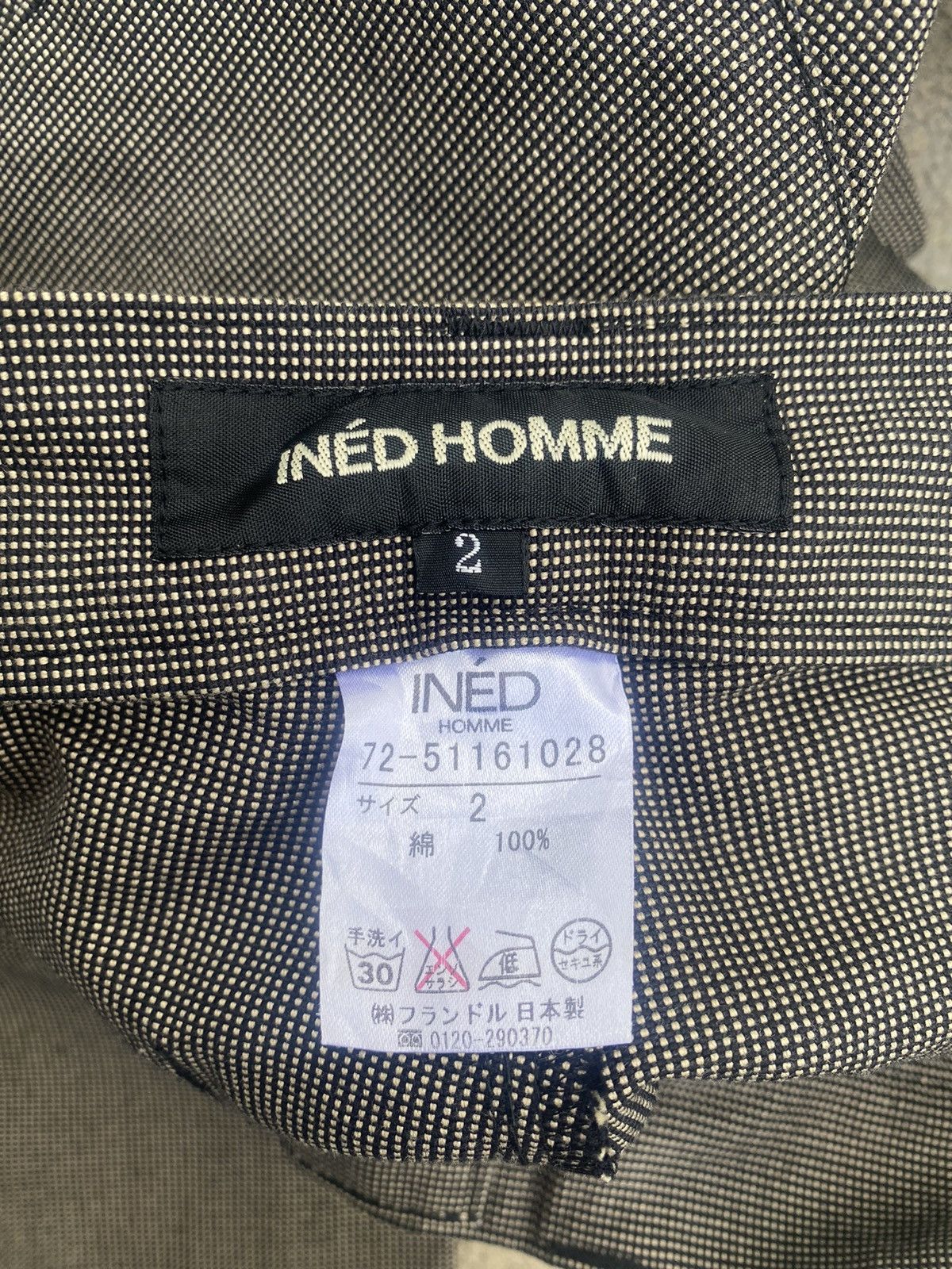 If Six Was Nine × Yohji Yamamoto Flare Jeans Ined Yohji Yamamoto Small Tartan Bootcut Size US 30 / EU 46 - 24 Thumbnail