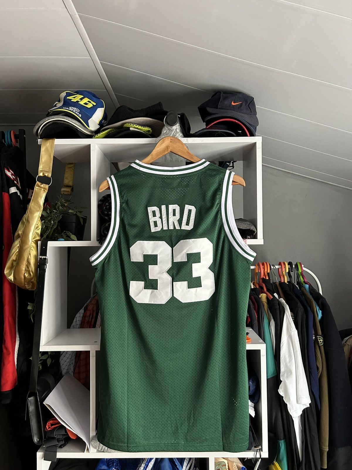 NBA Larry Bird #33 Boston Celtics Mitchell&Ness Swingman Jersey Size US L / EU 52-54 / 3 - 1 Thumbnail