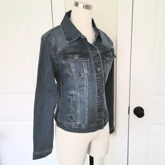 Vacation Lola Jeans Gabriella Classic Denim Jacket Fall Gift Spring Size XS / US 0-2 / IT 36-38 - 7 Thumbnail