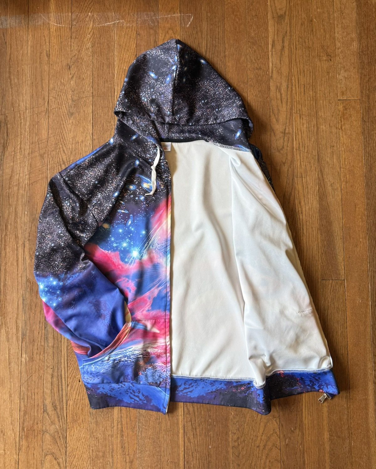 Other multicolor galaxy zip-up hoodie featuring cosmic graphics Size US XXL / EU 58 / 5 - 2 Thumbnail