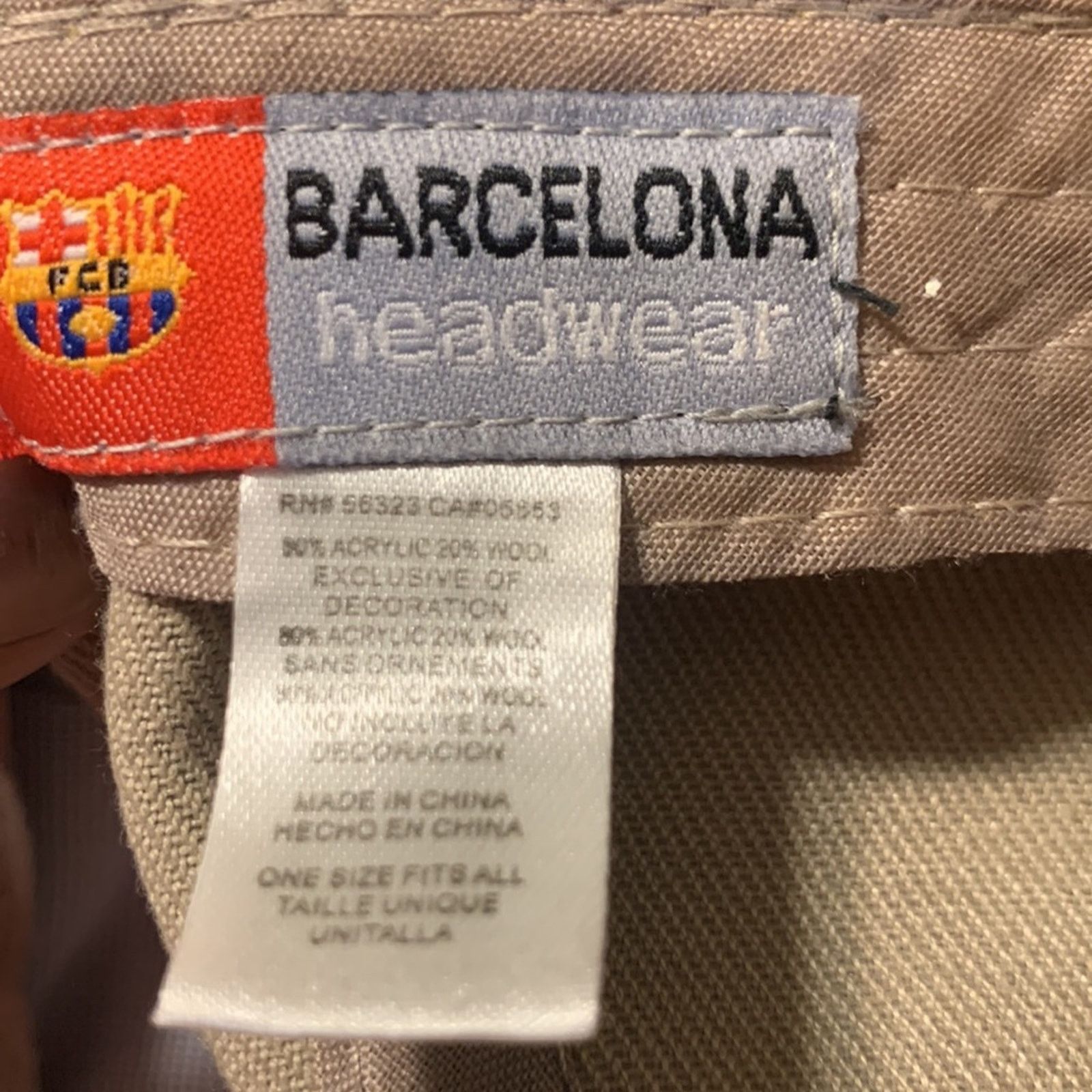 Vintage FCB Barcelona baseball trucker hat cap Size ONE SIZE - 8 Thumbnail