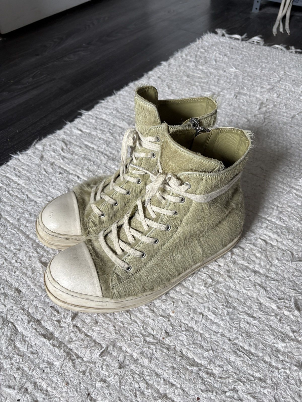 Rick Owens Mainline Acid Ponyhair Ramones Size US 11 / EU 44 - 1 Thumbnail