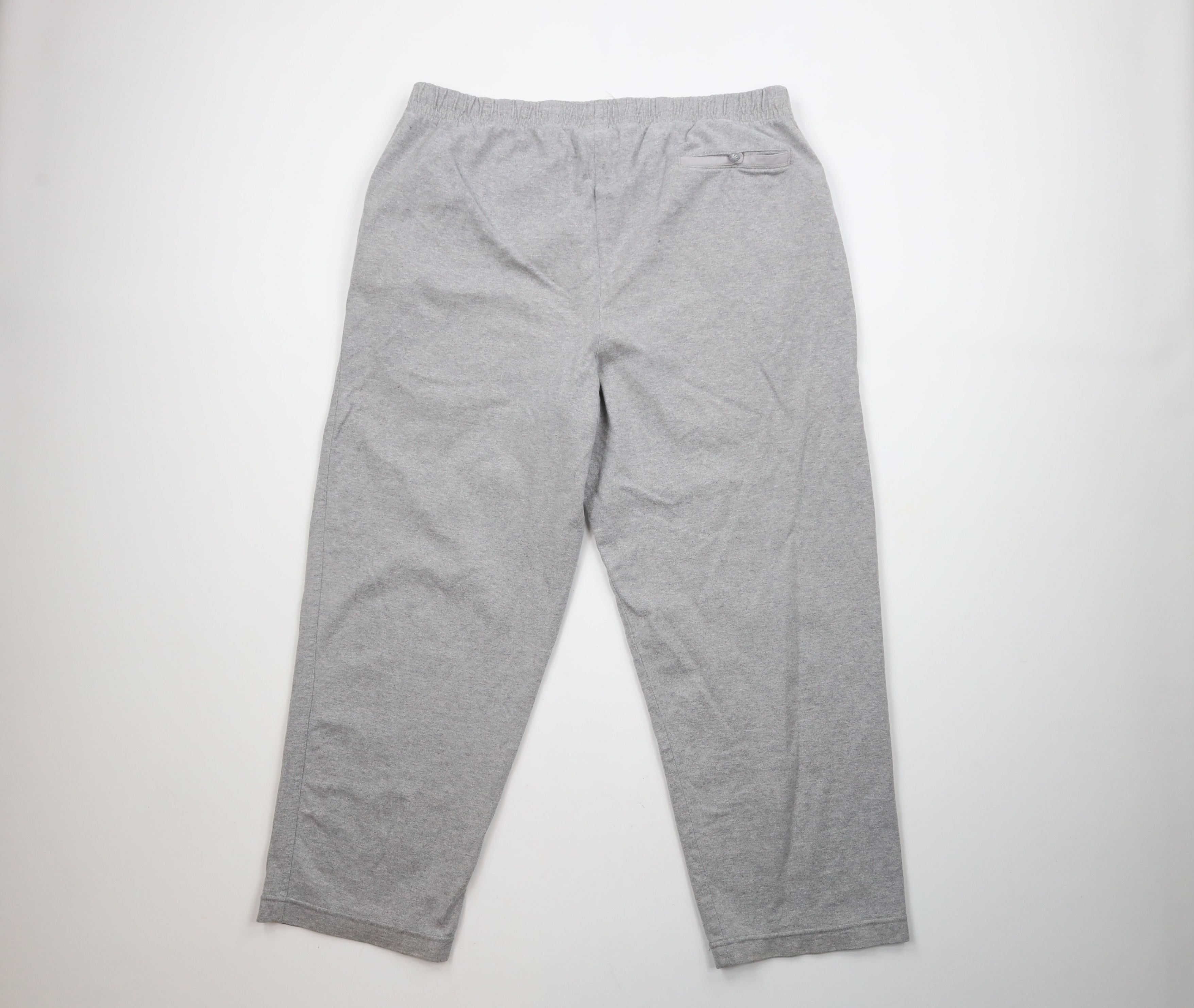 Lands' End × Vintage Vintage 90s Lands End Blank Wide Leg Jersey Knit Pants Size US 36 / EU 52 - 9 Thumbnail