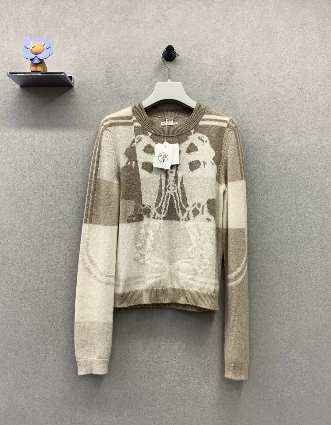 Hermes Hermes Linen Cashmere Sweater Size S / US 4 / IT 40 - 1 Thumbnail