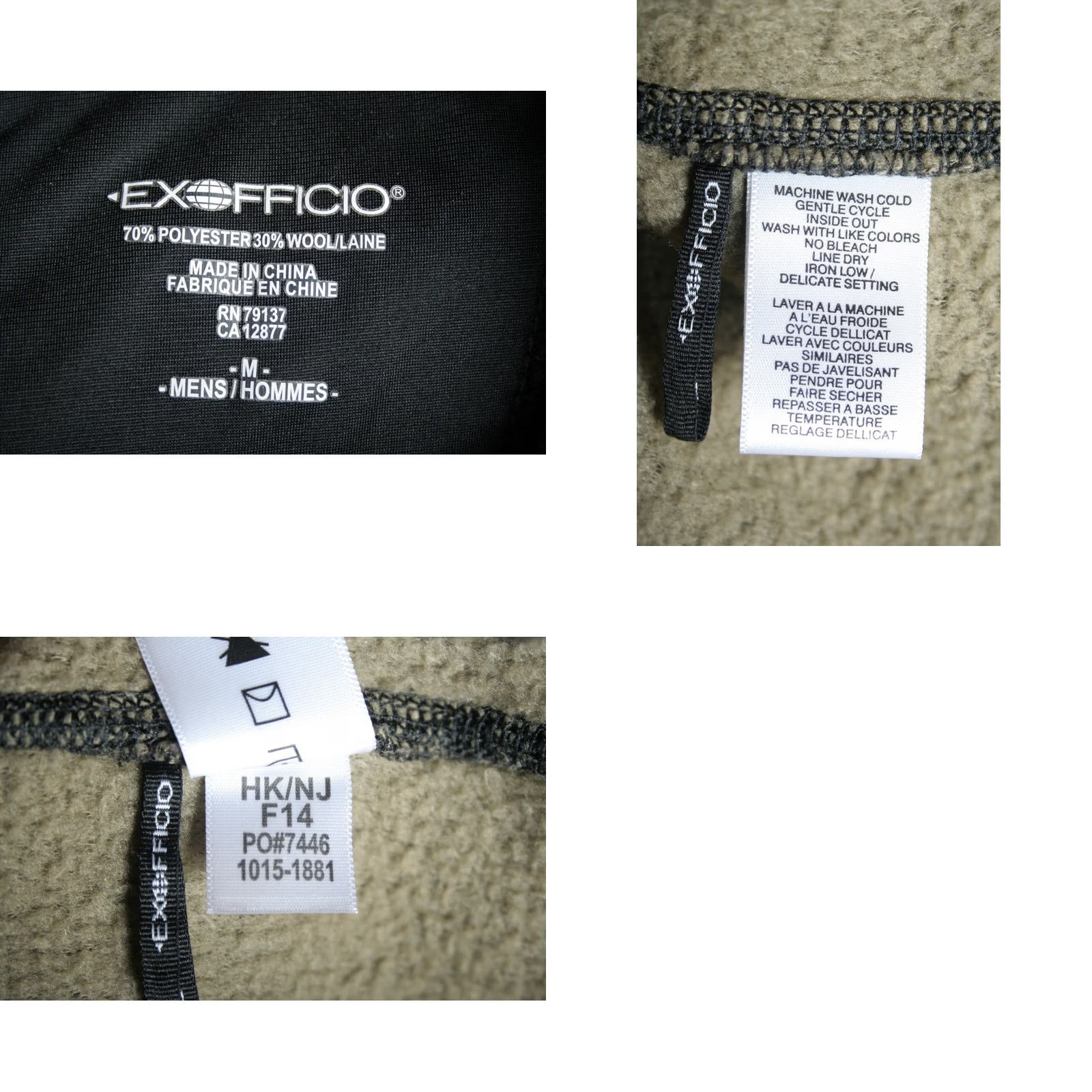 ExOfficio Exofficio Gray Wool Blend Henley Pullover Sweater Men M Size Comfort Knit - Mens Size US M / EU 48-50 / 2 - 8 Thumbnail
