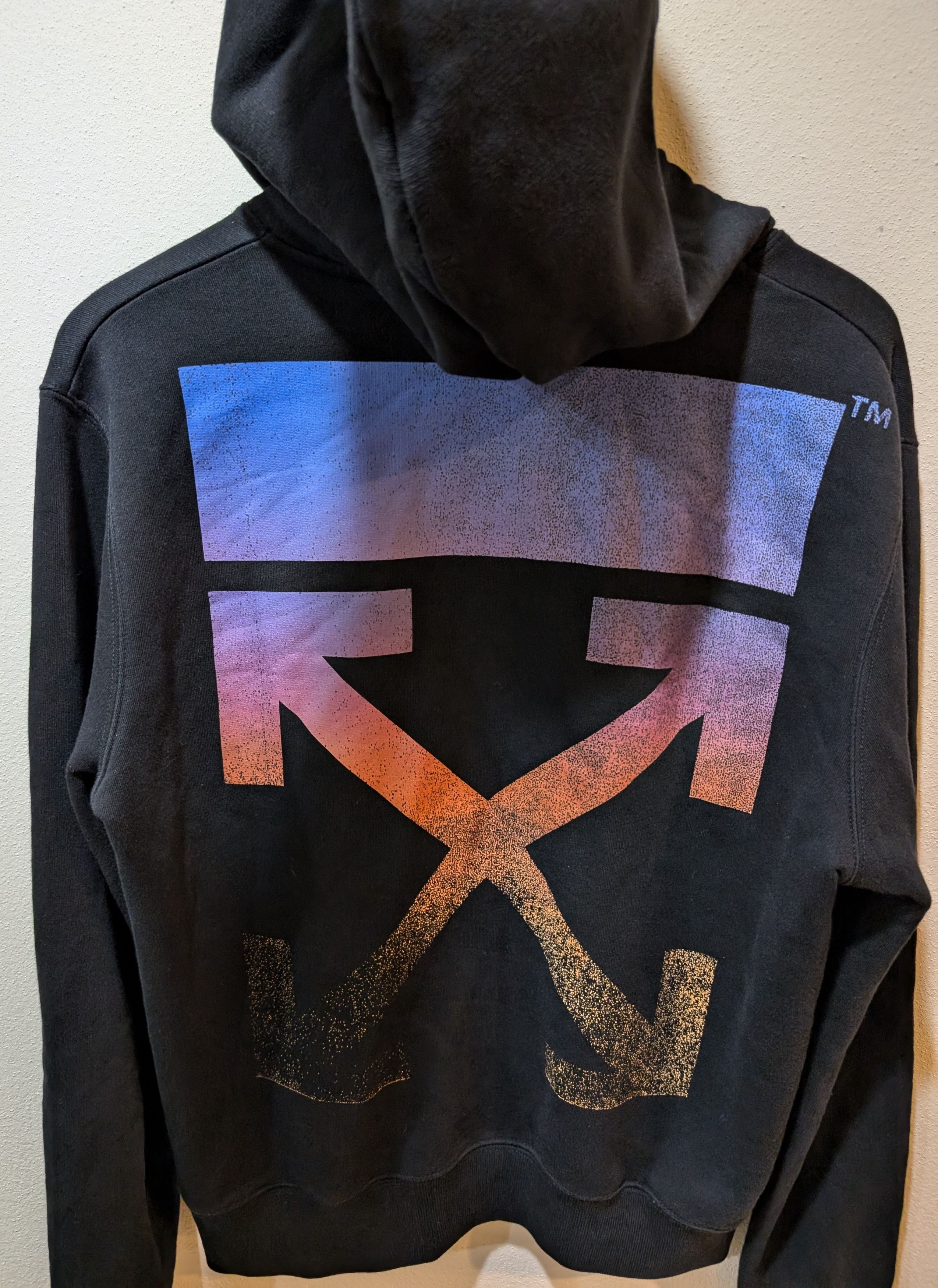 Off-White Degrade Gradient Arrows Hoodie Size US M / EU 48-50 / 2 - 2 Thumbnail