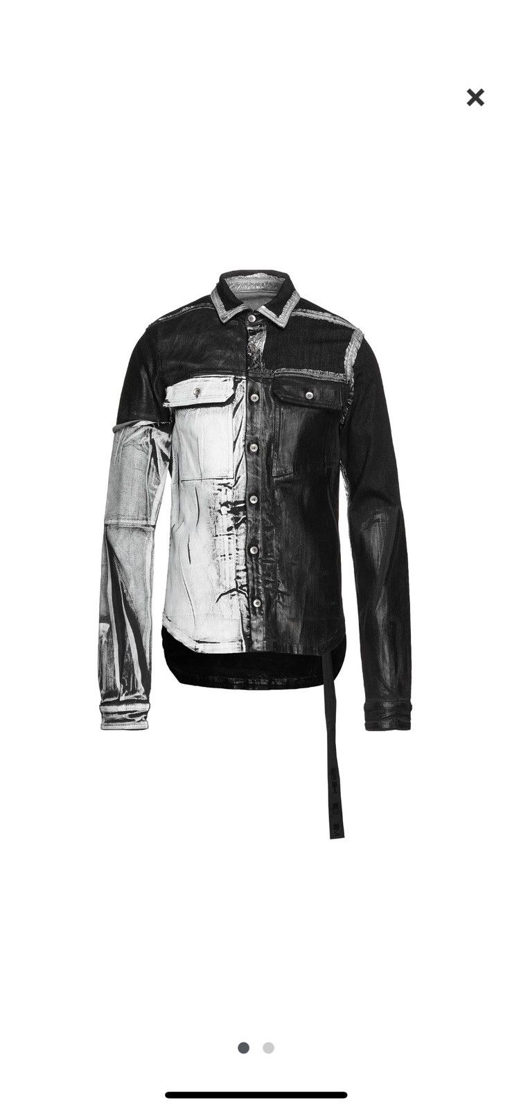 Rick Owens Drkshdw Denim Outerwear Size US S / EU 44-46 / 1 - 1 Thumbnail