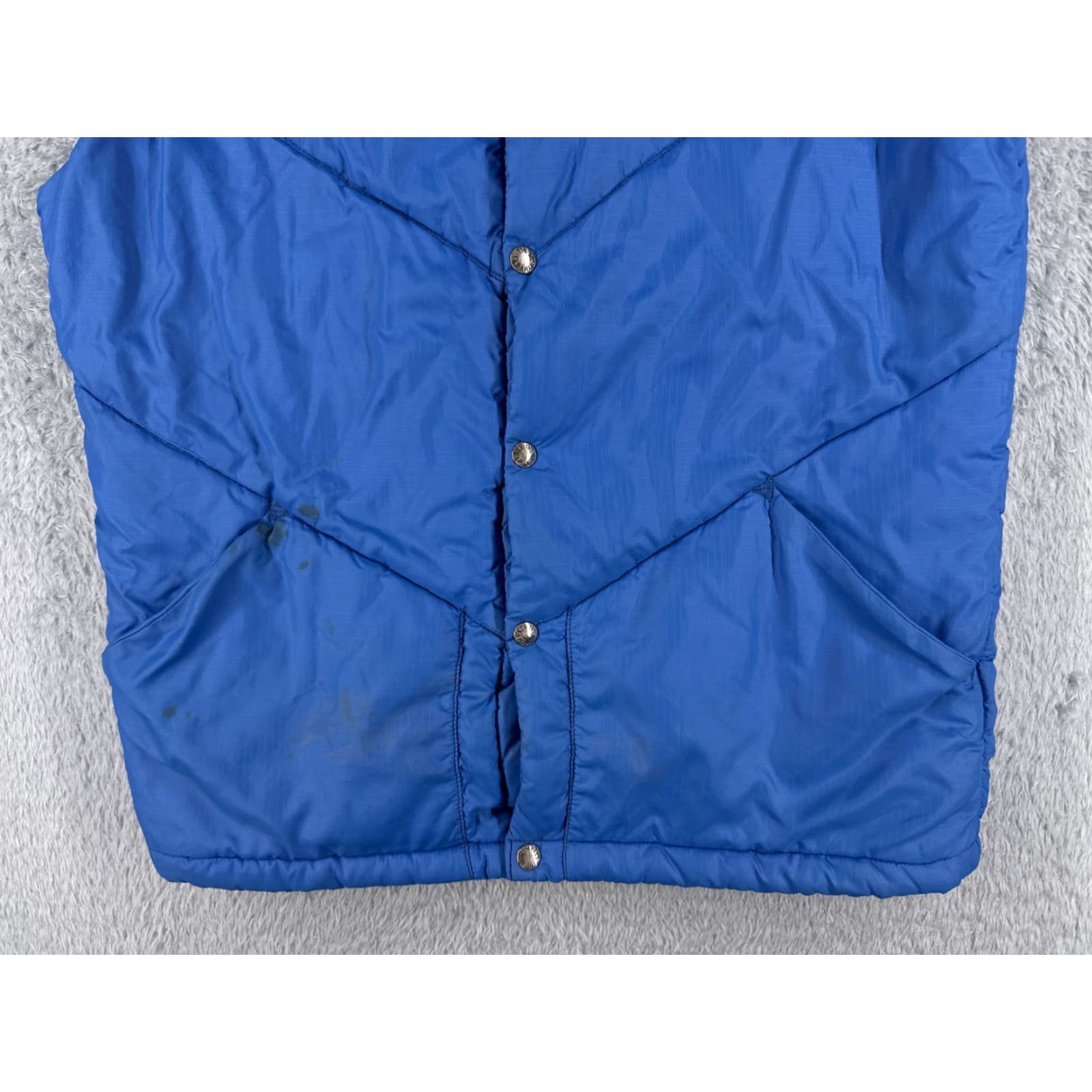 The North Face VINTAGE The North Face Vest Mens XL Blue 100% Polyester Pockets Read Size US XL / EU 56 / 4 - 5 Thumbnail