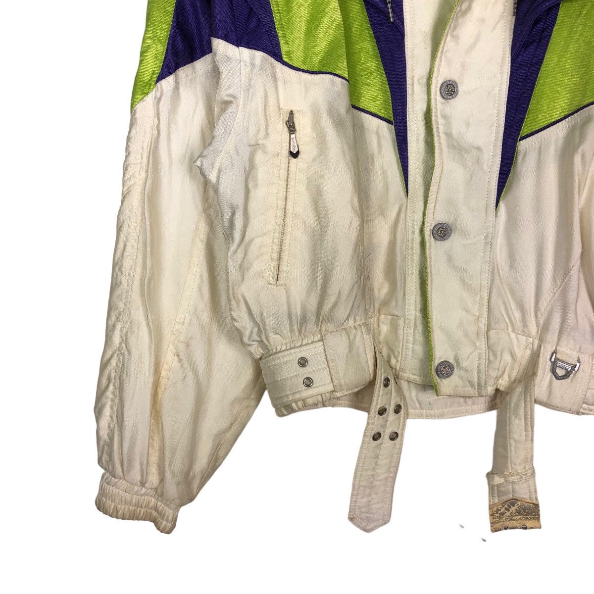 Japanese Brand 🔥Cropped Biker Ski Jacket Mistral Japan Bondage Cargo Size US L / EU 52-54 / 3 - 4 Thumbnail