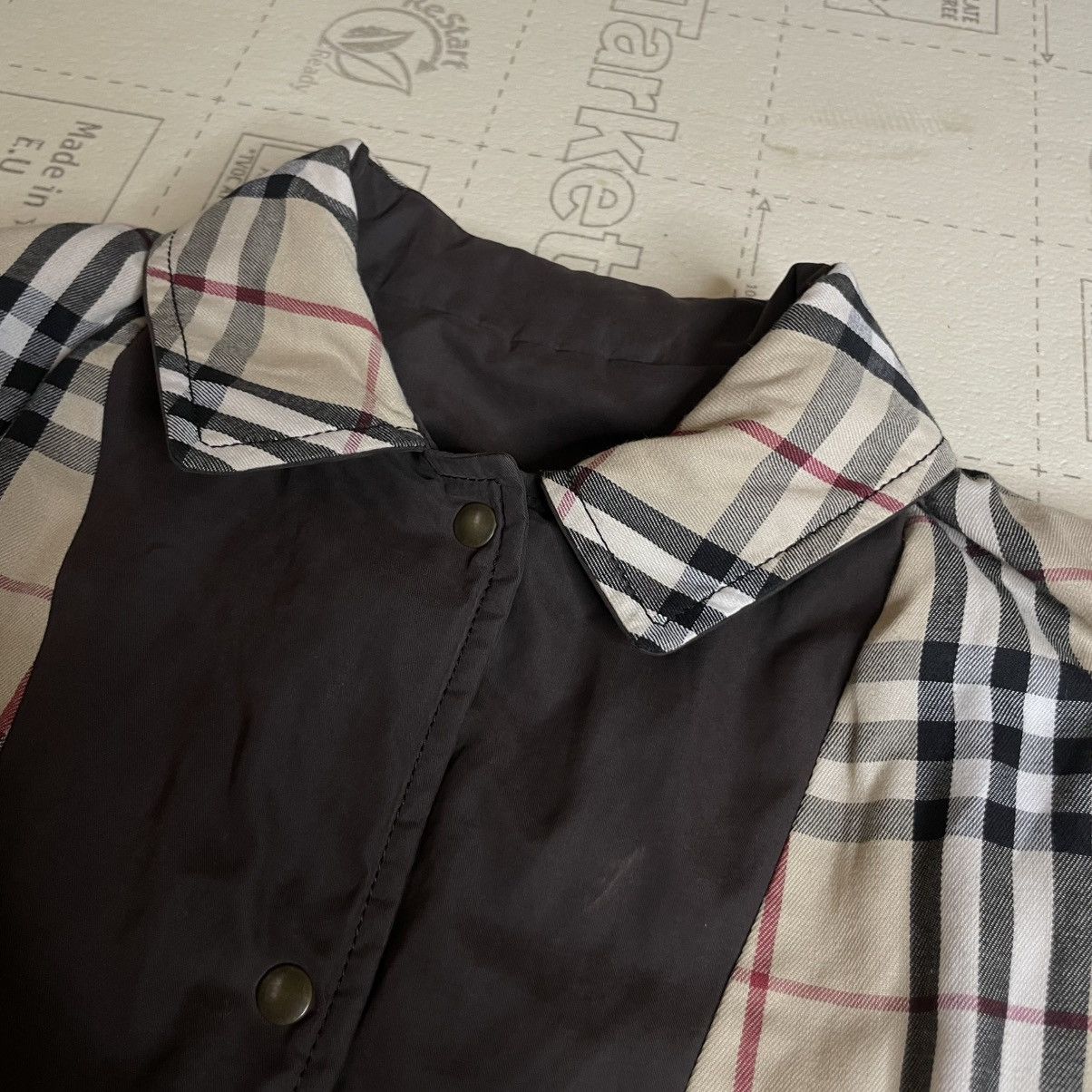 Burberry Burberry Quilted VINTAGE Jacket Nova check Diamond women's Size L / US 10 / IT 46 - 12 Thumbnail