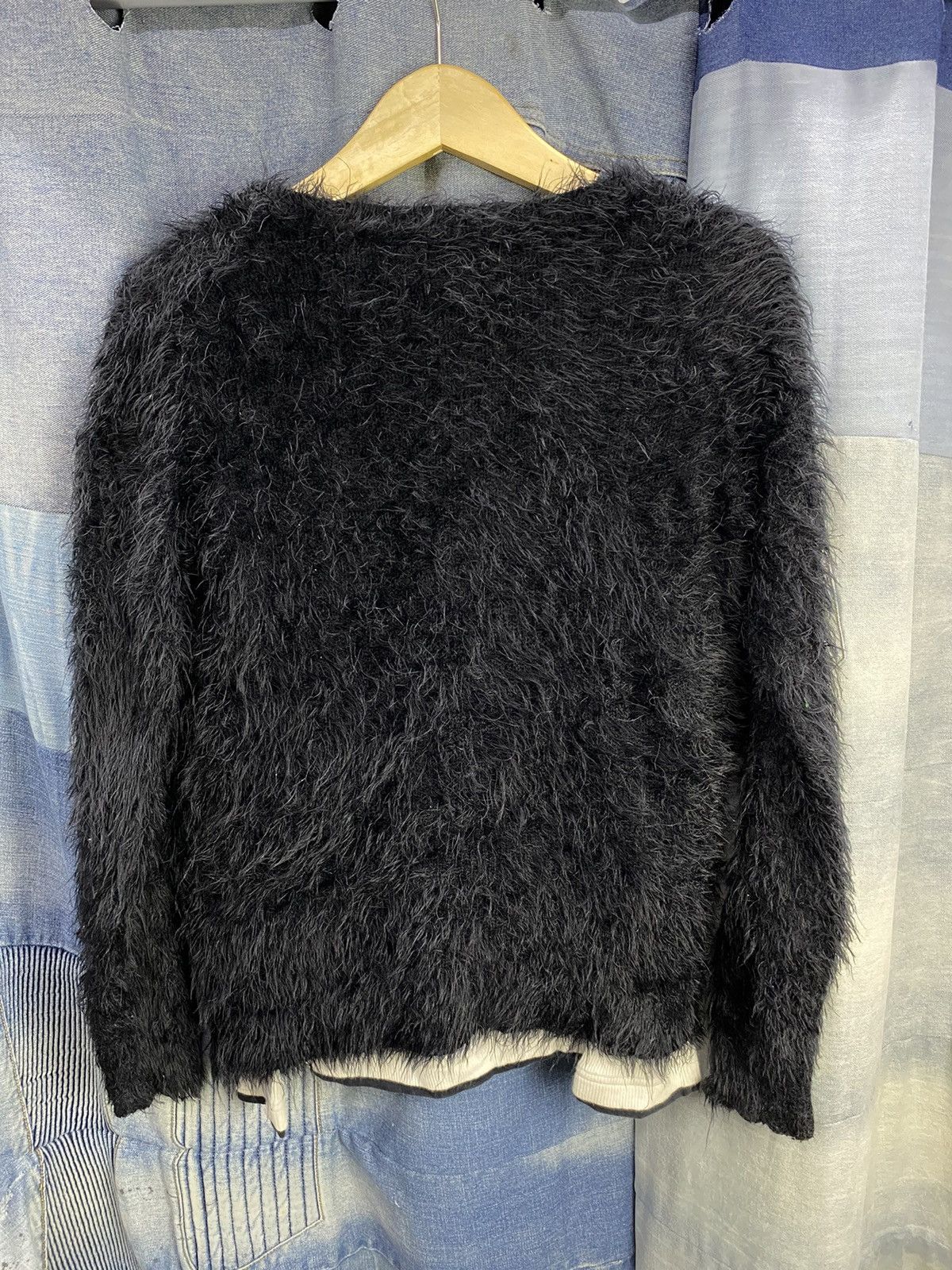 If Six Was Nine × Japanese Brand Fuzzy Mohair Grunge avail avntgrde Kurt Cobain Style Size US M / EU 48-50 / 2 - 6 Thumbnail